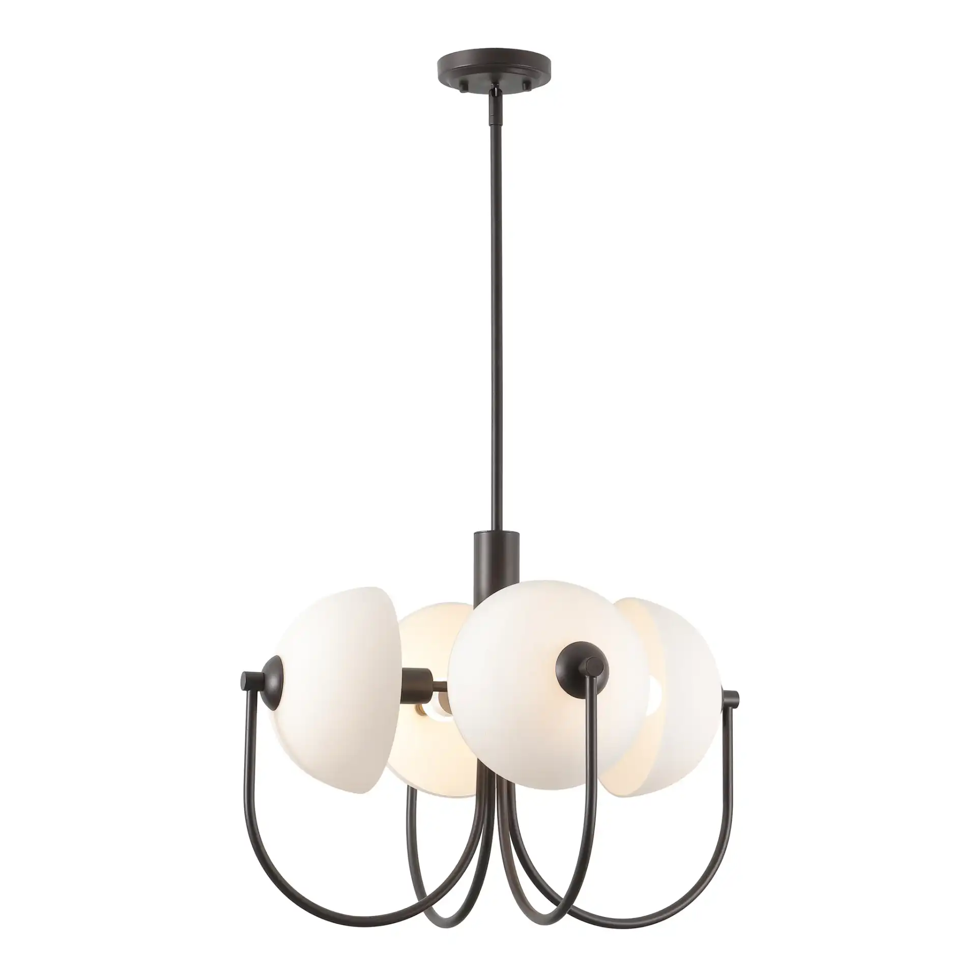 Dreya Four-Light Pendant in Oil Rub Bronze