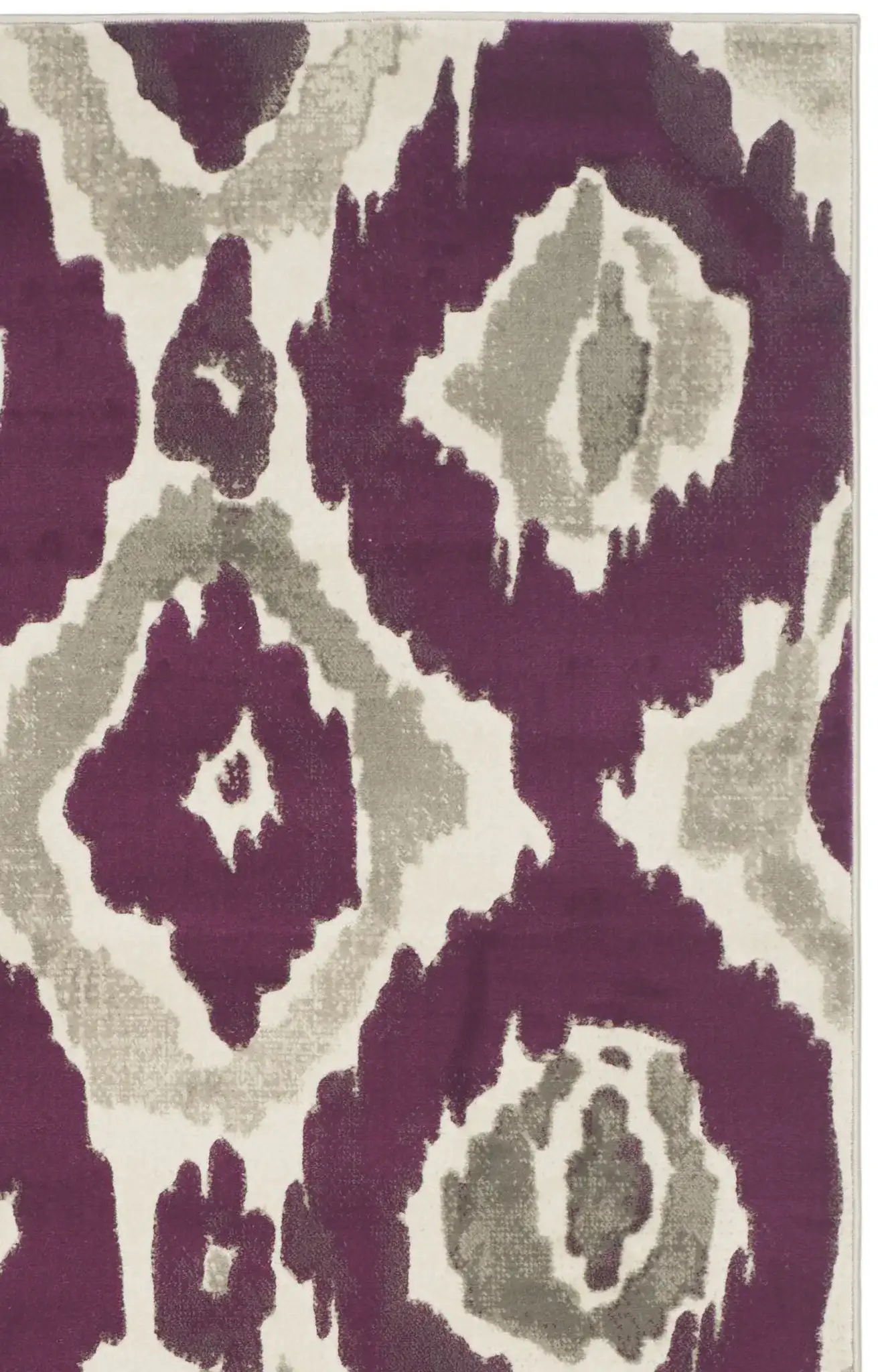 Ivory / Purple