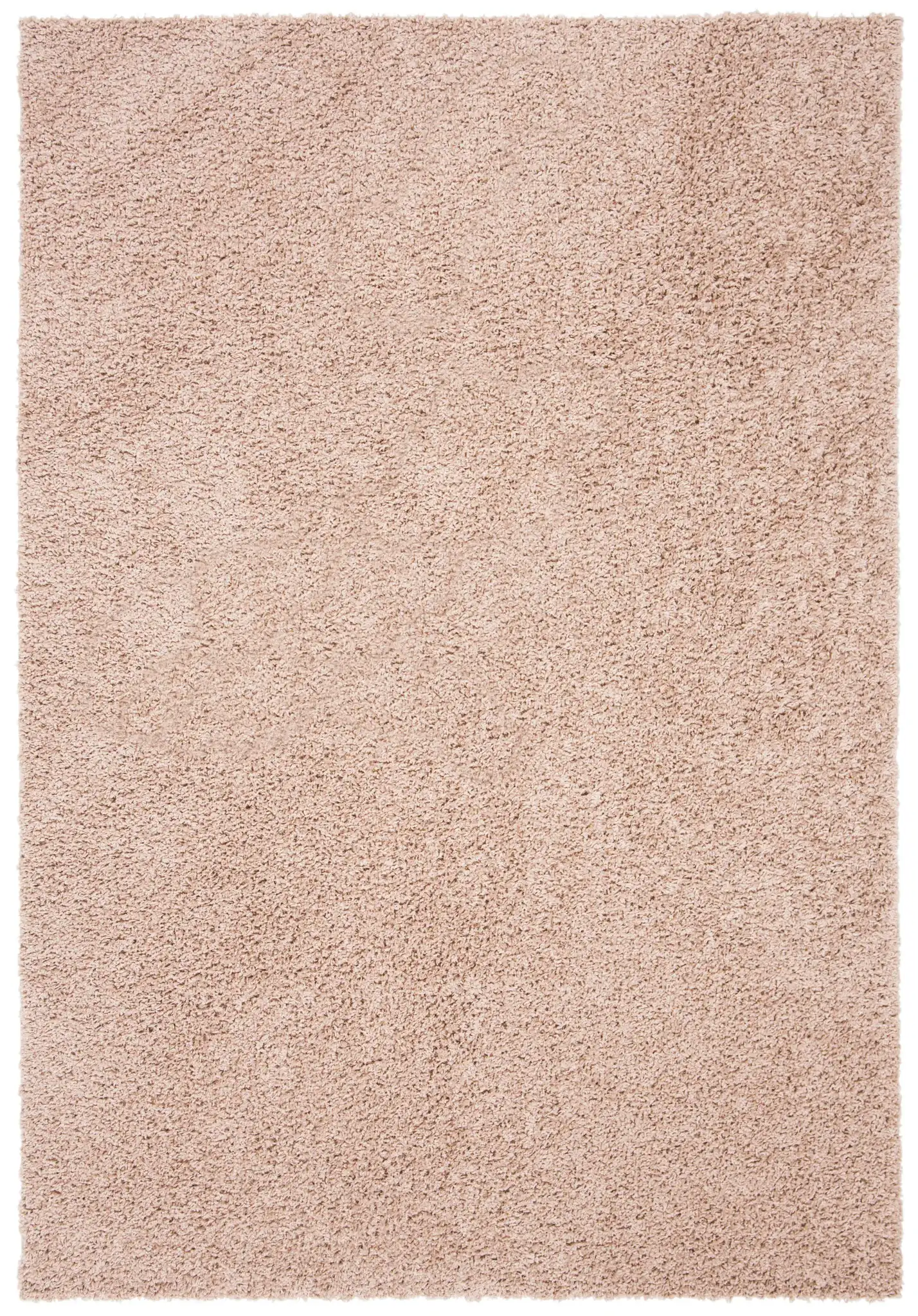 Primo Solid Shag Rug in Beige