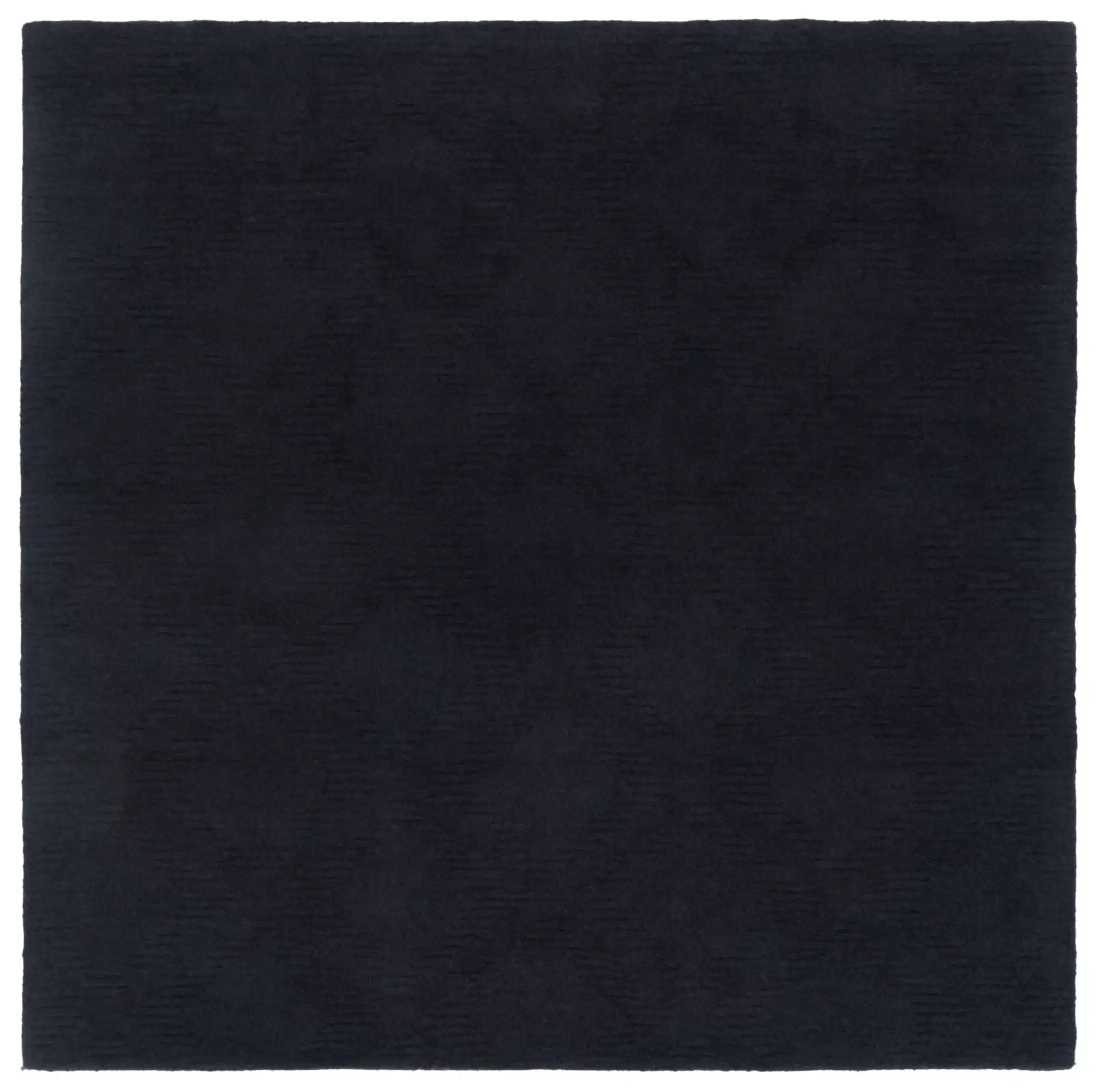 Rodeo Drive Carved Diamond Hand-Tufted Wool Rug in Black