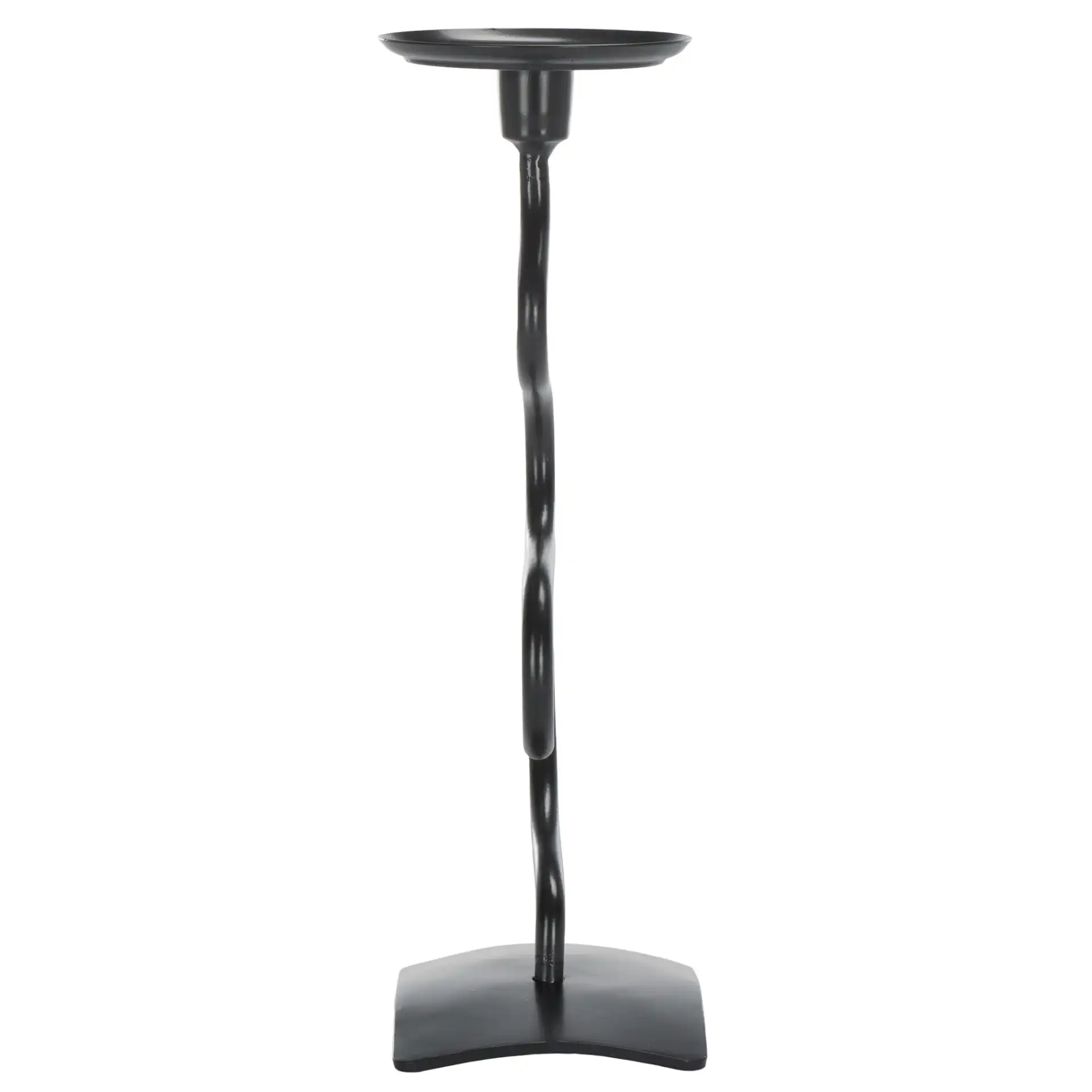 Nisi Candlestick (Set Of 2) in Black, detail view