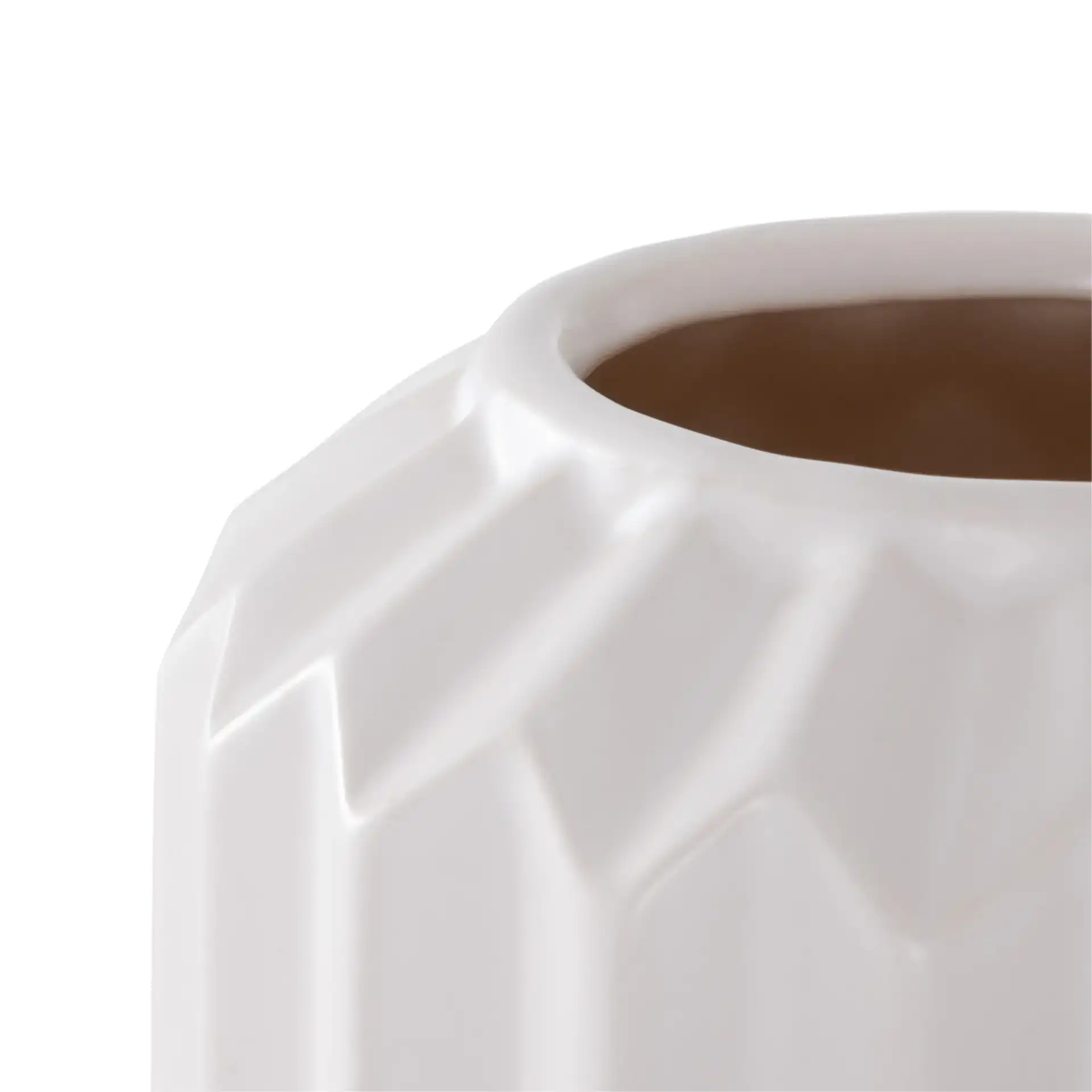 Emari Ceramic Vase (Set Of 3) in Multi in a styled room