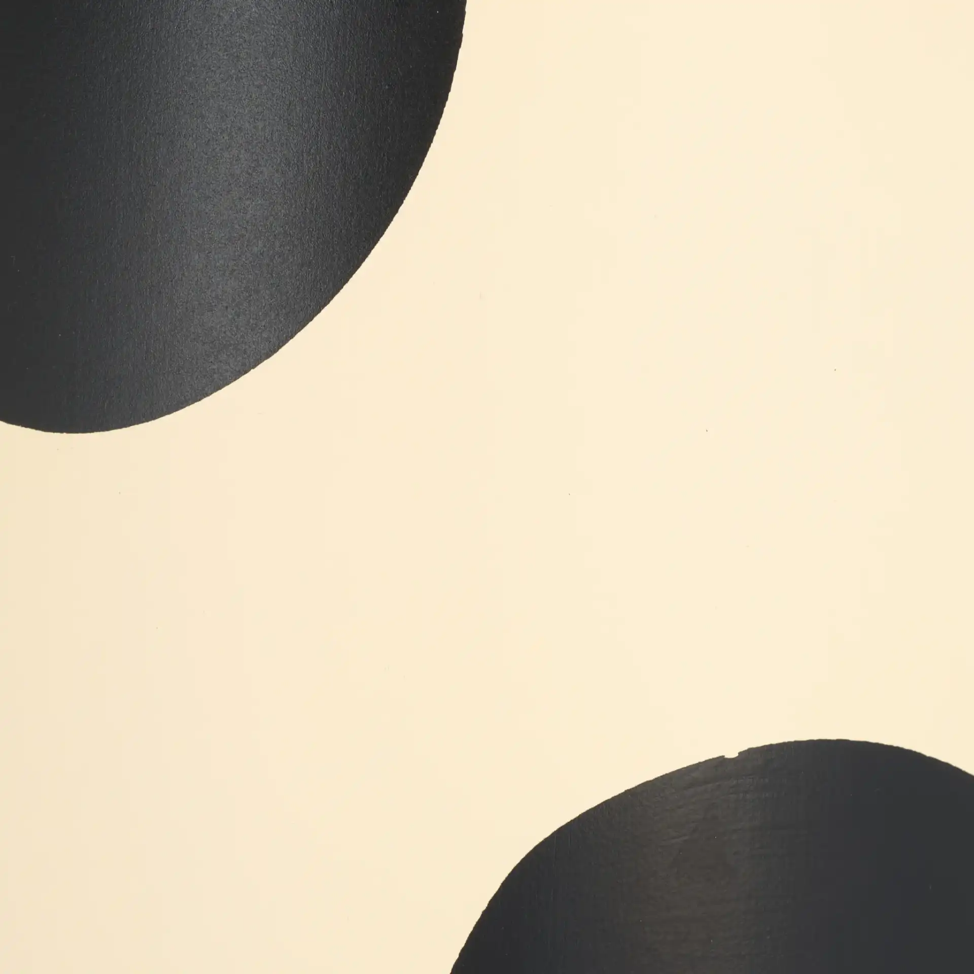 Tahleah Ceramic Vases (Set Of 2) in Cream / Black, detail view