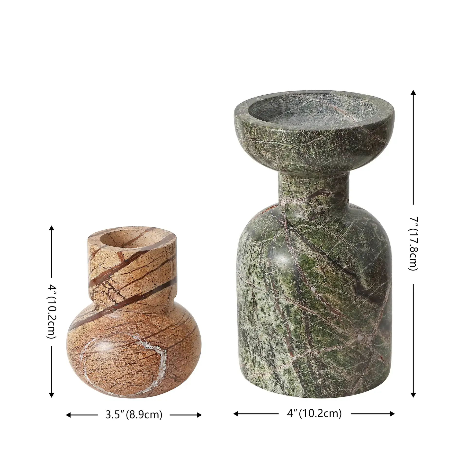Odessa Candle Holder (Set Of 2) in Multi, detail view