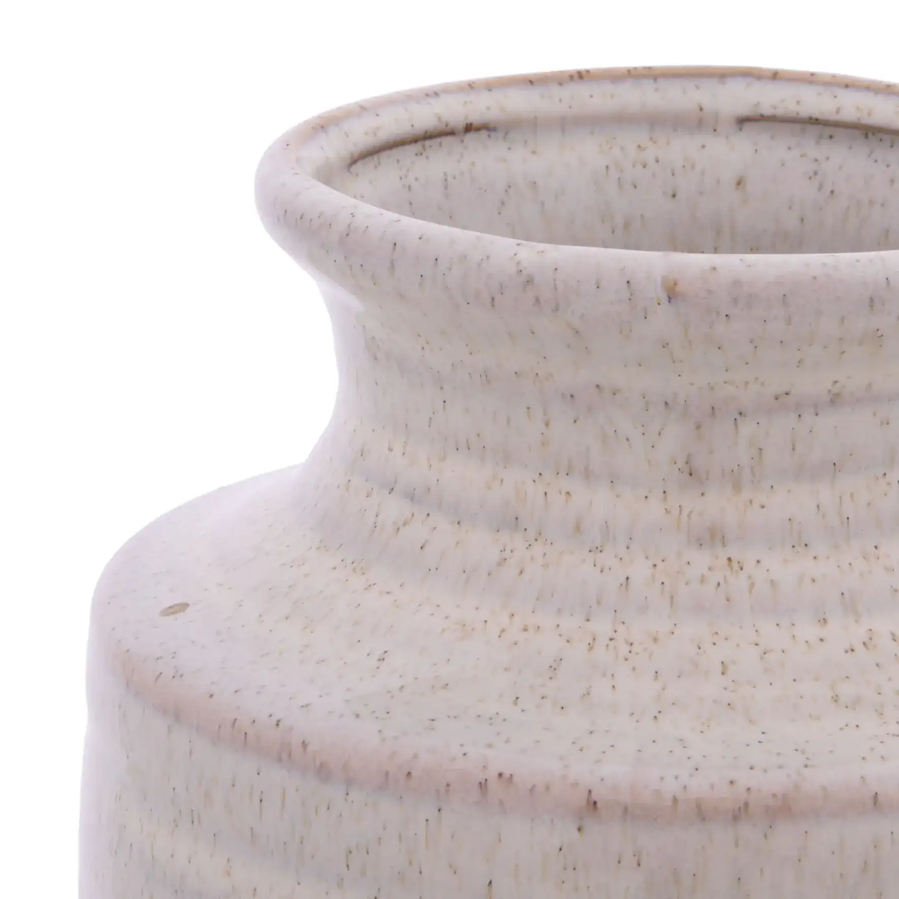 Luma Ombre Glazed Vase ( Set Of 2 ) in Multi in a styled room
