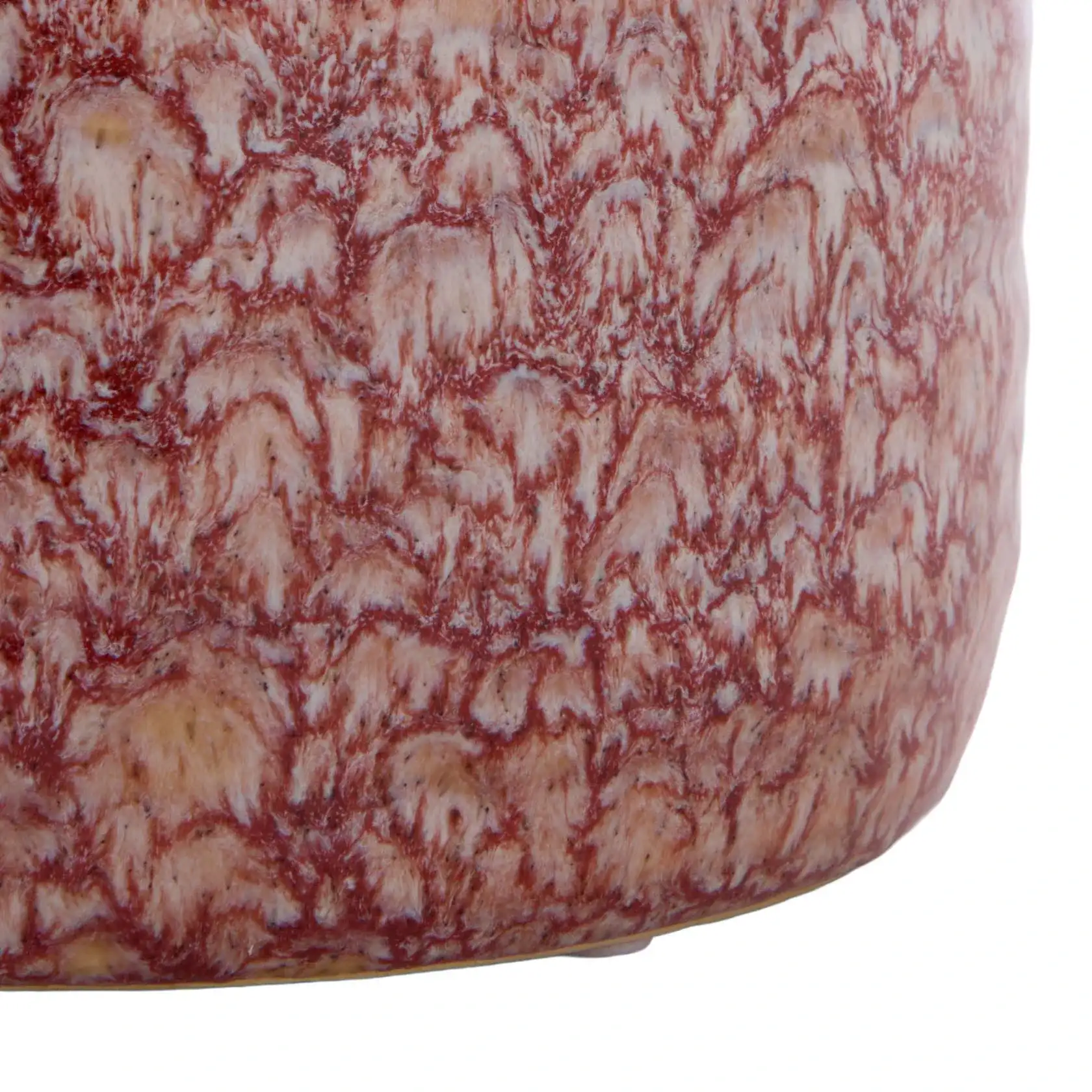 Luma Ombre Glazed Vase ( Set Of 2 ) in Multi, detail view