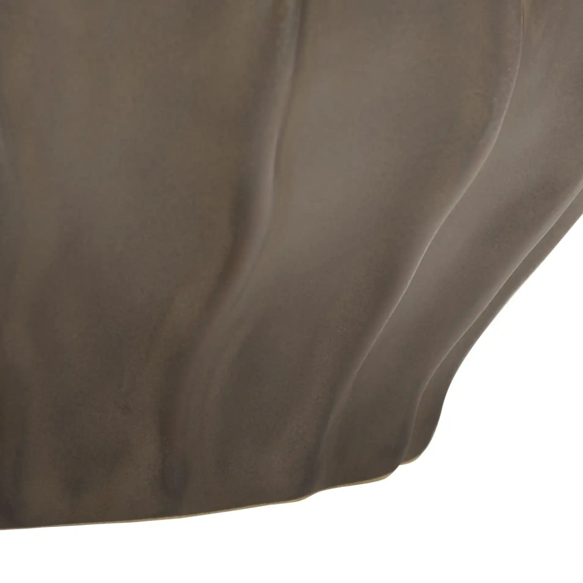 Choka Wavy Vase (Set Of 2) in Brown, detail view