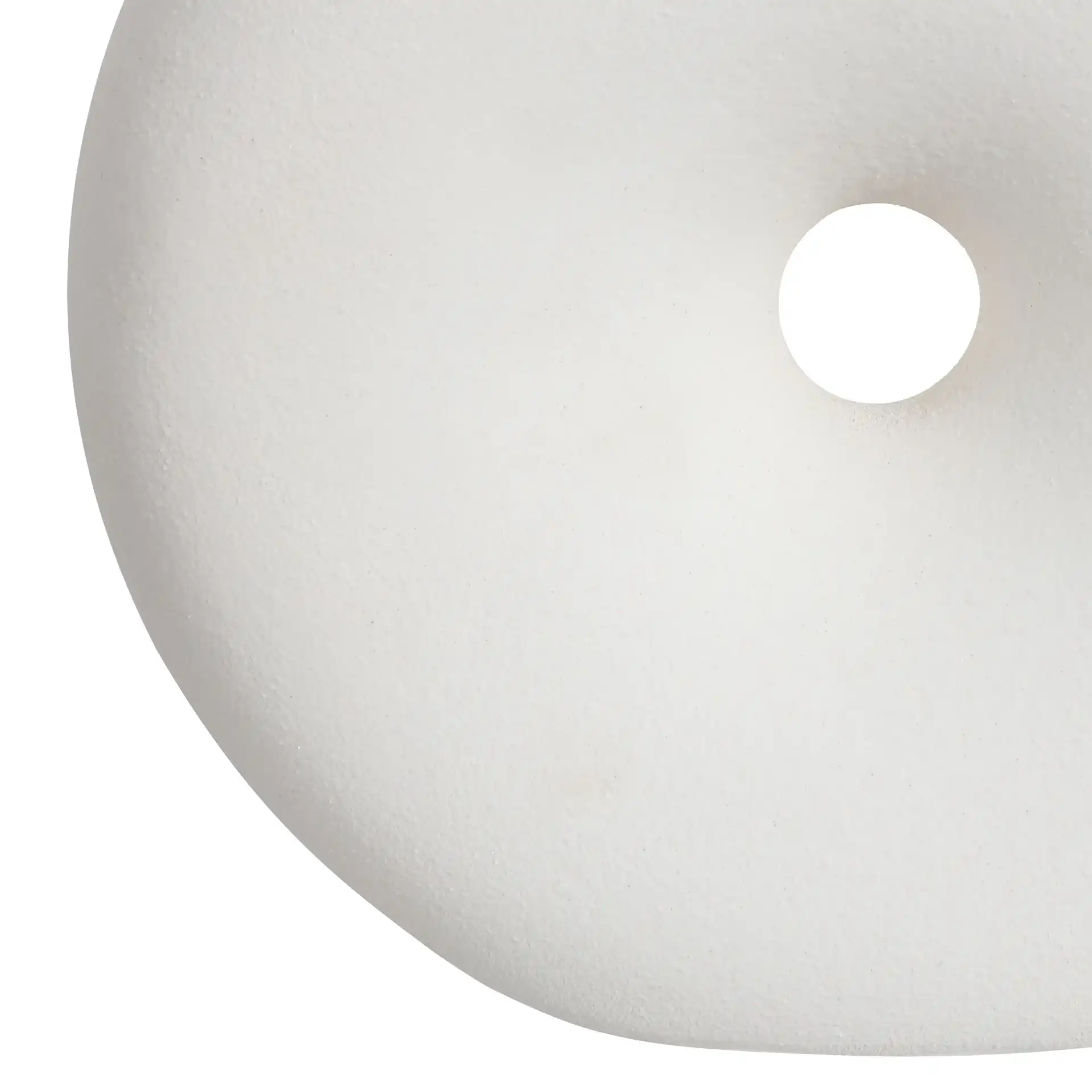 Dona Round Vase ( Set Of 2 ) in Off White in a styled room