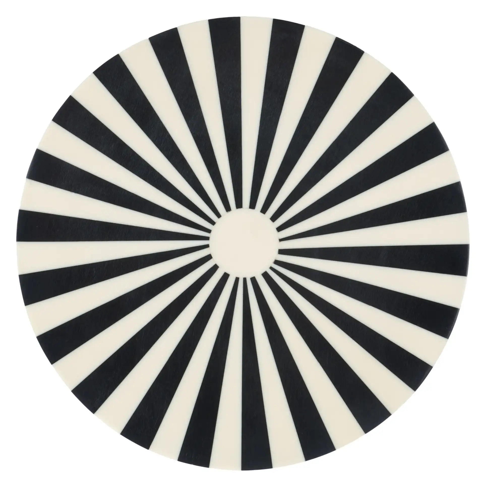 Charli Decor Box (Set of 2) in Black / Ivory, detail view