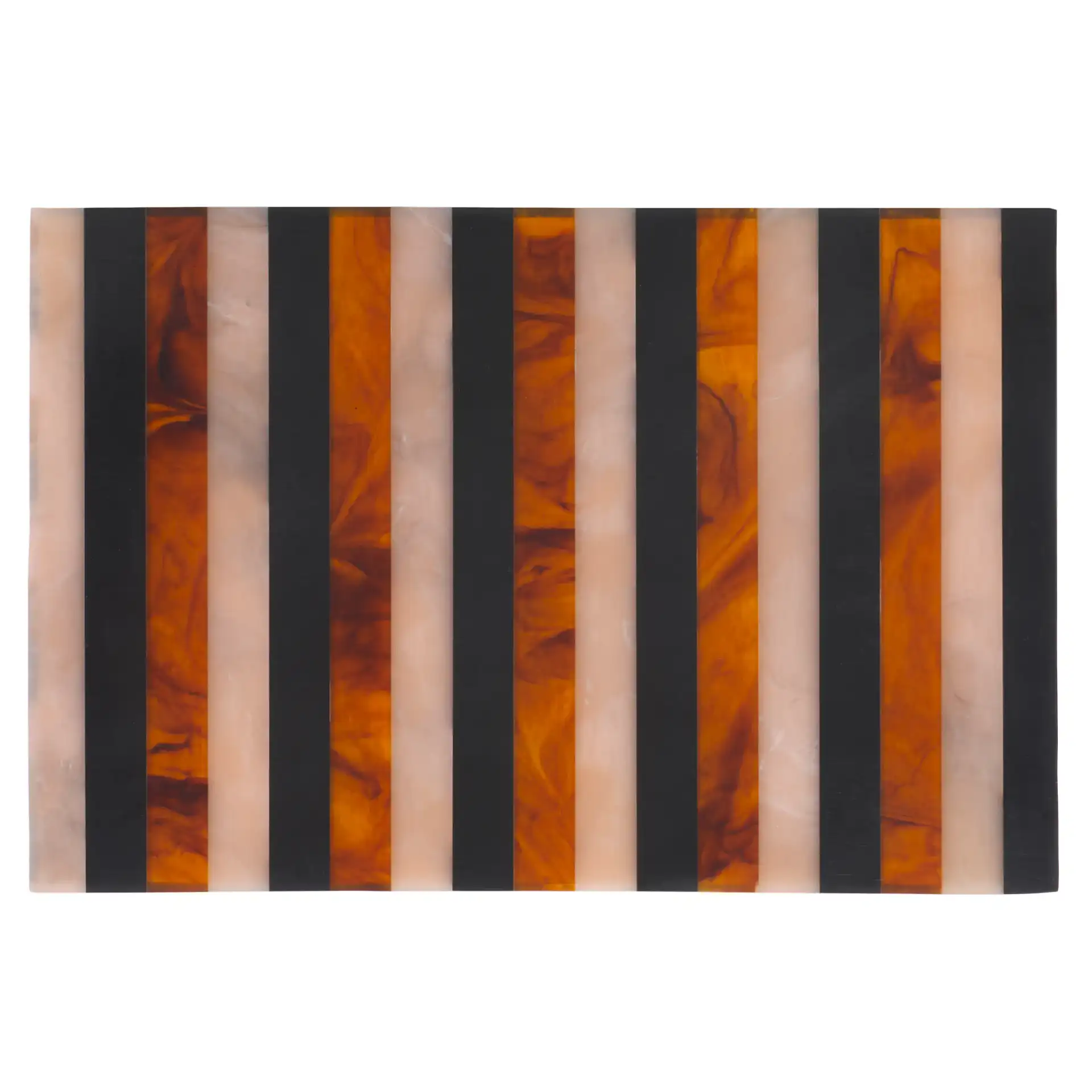 Ina Decor Box (Set Of 2) in Black / Brown, detail view