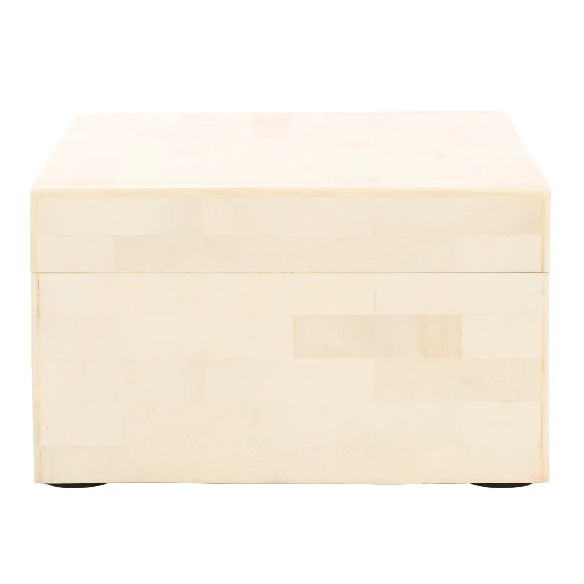 Sabi Decor Box (Set Of 2) in Antique Ivory / Faux Bone, detail view