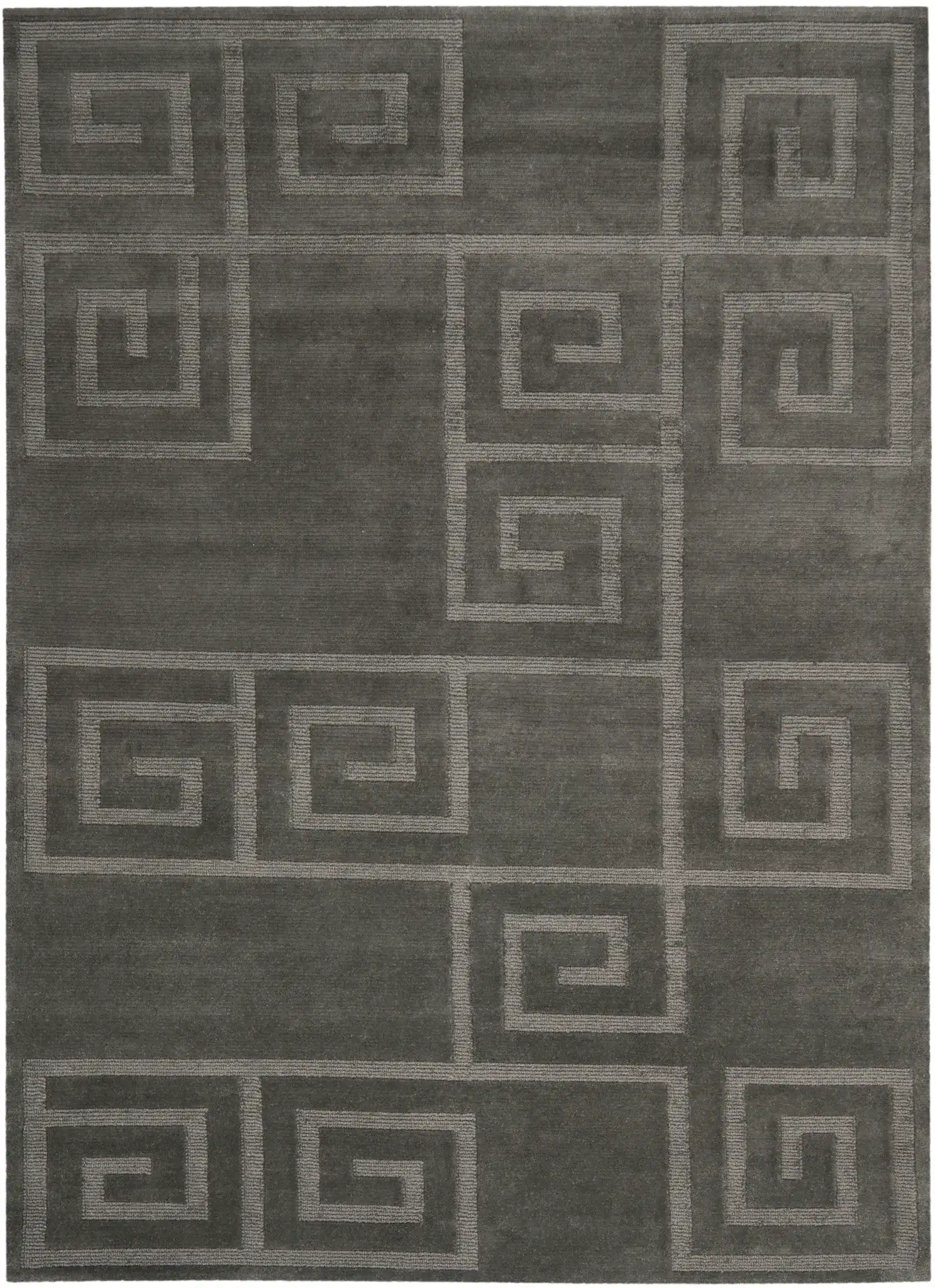 Ralph Lauren Roxy Hand-Knotted Wool Rug in Slate / Tonal