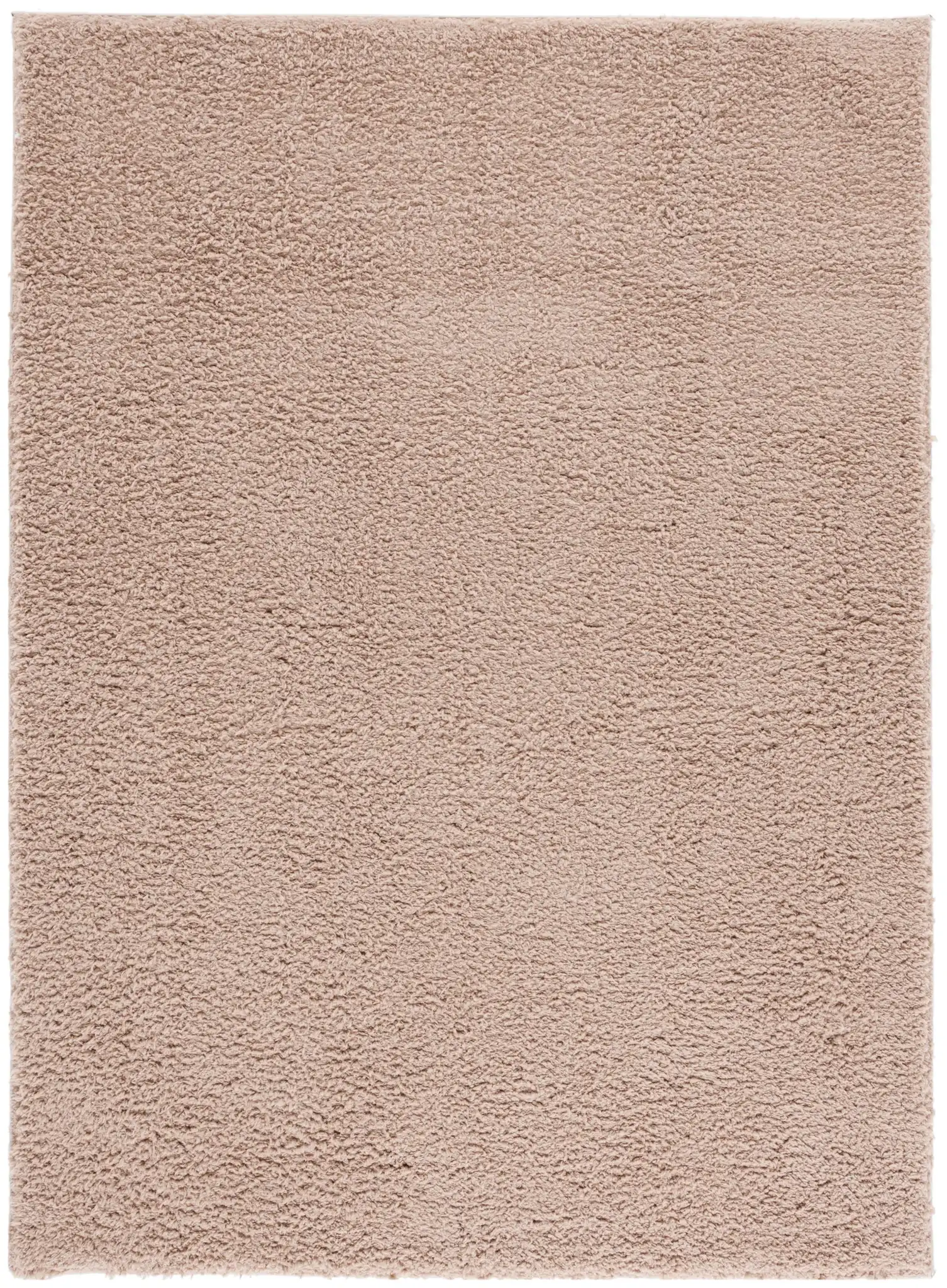 Rumi Solid Shag Rug in Beige