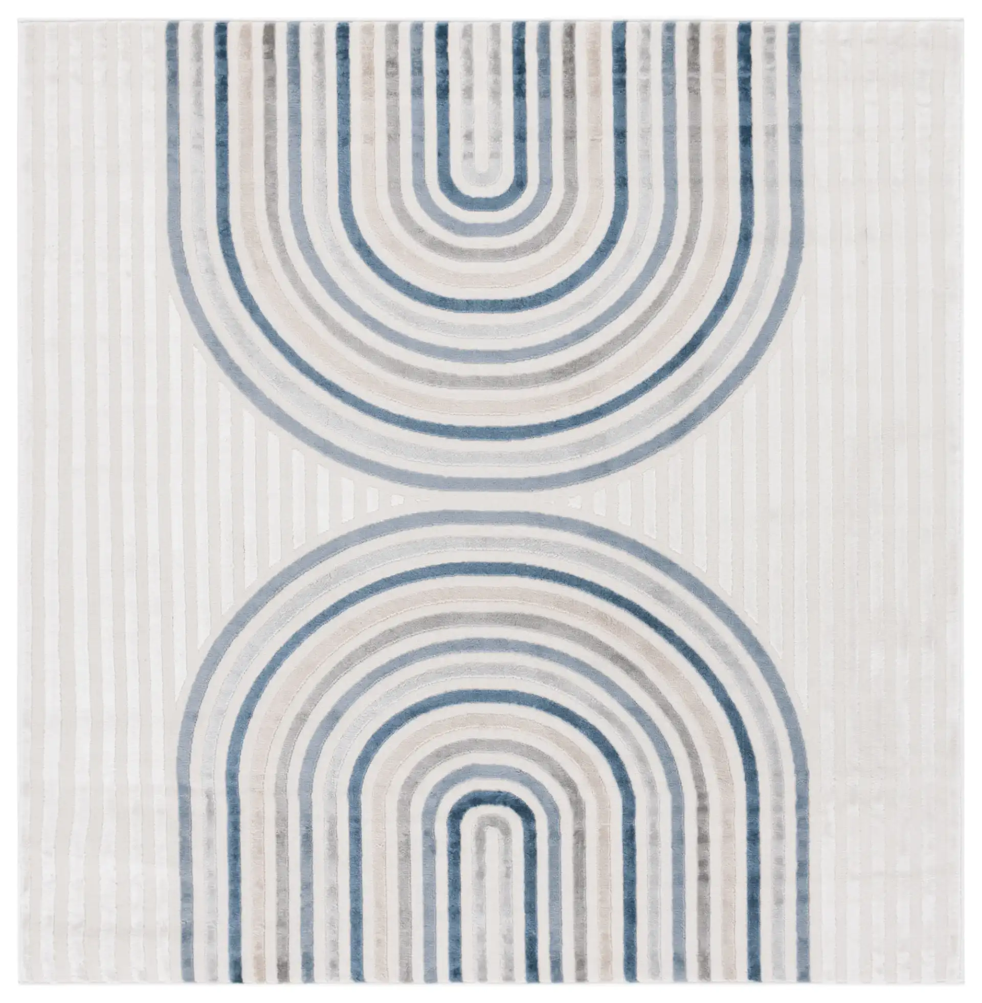 Ivory / Blue Gray