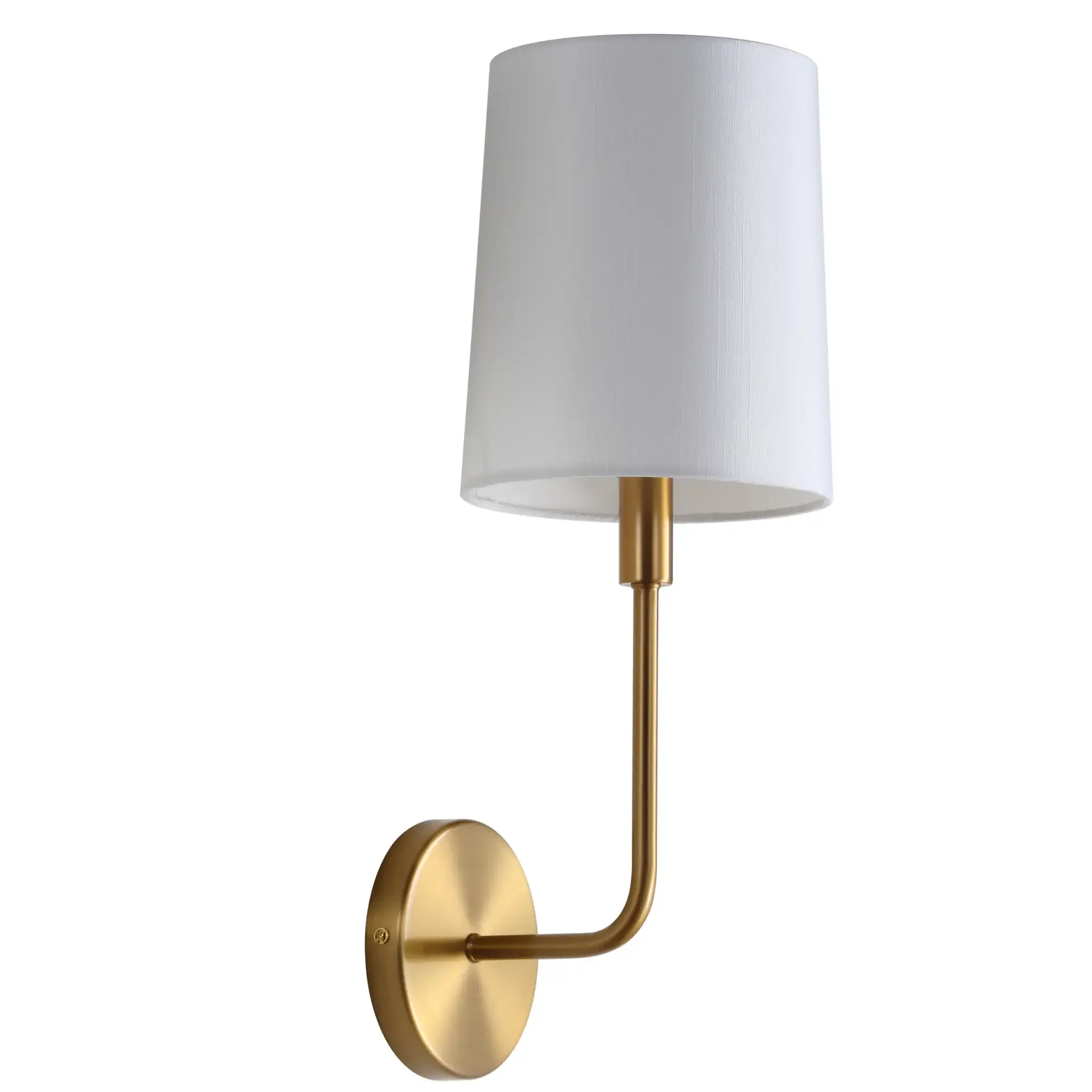 Jaxson Wall Sconce in Ivory / Gold, detail view