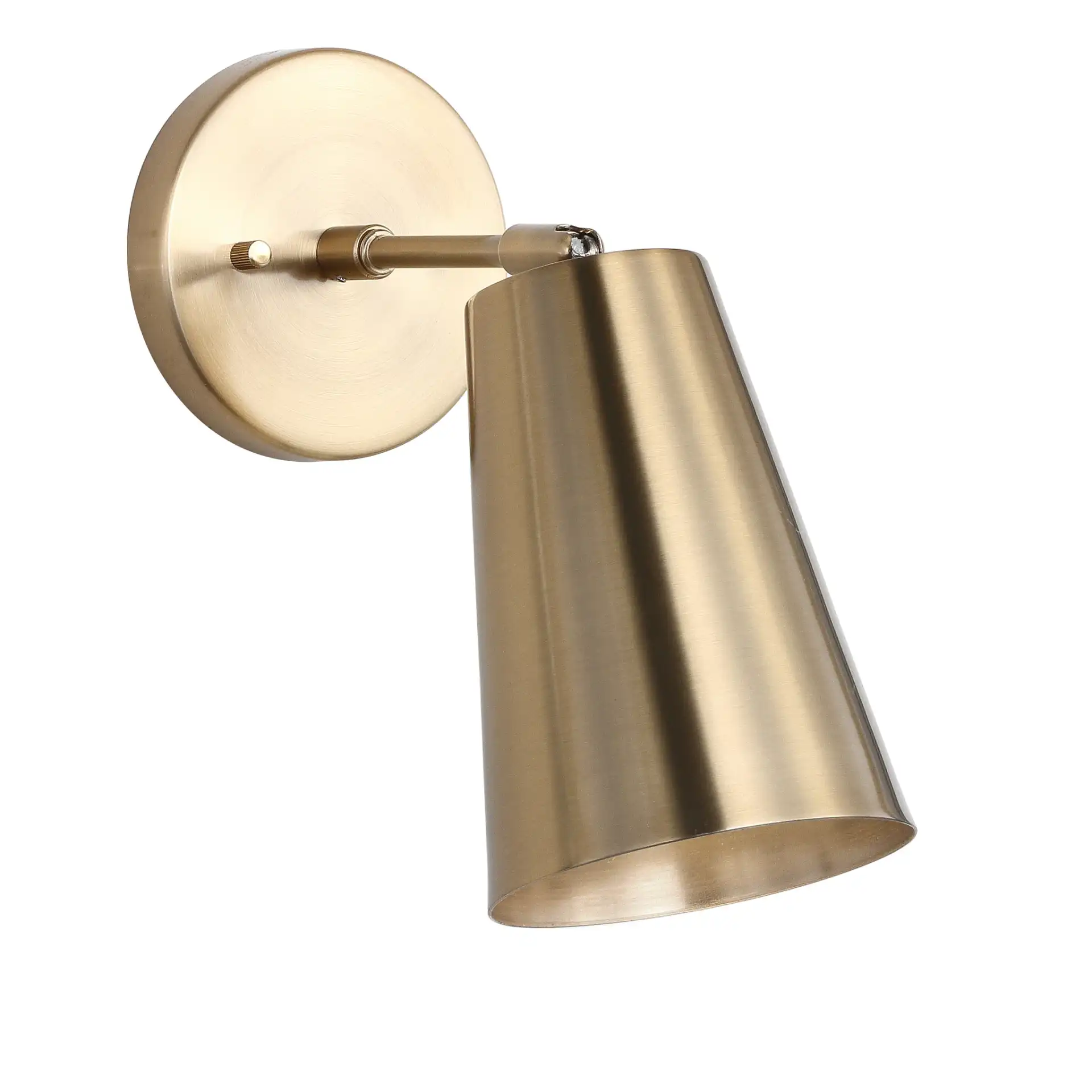 Leonardo Wall Sconce in Brown / White, detail view