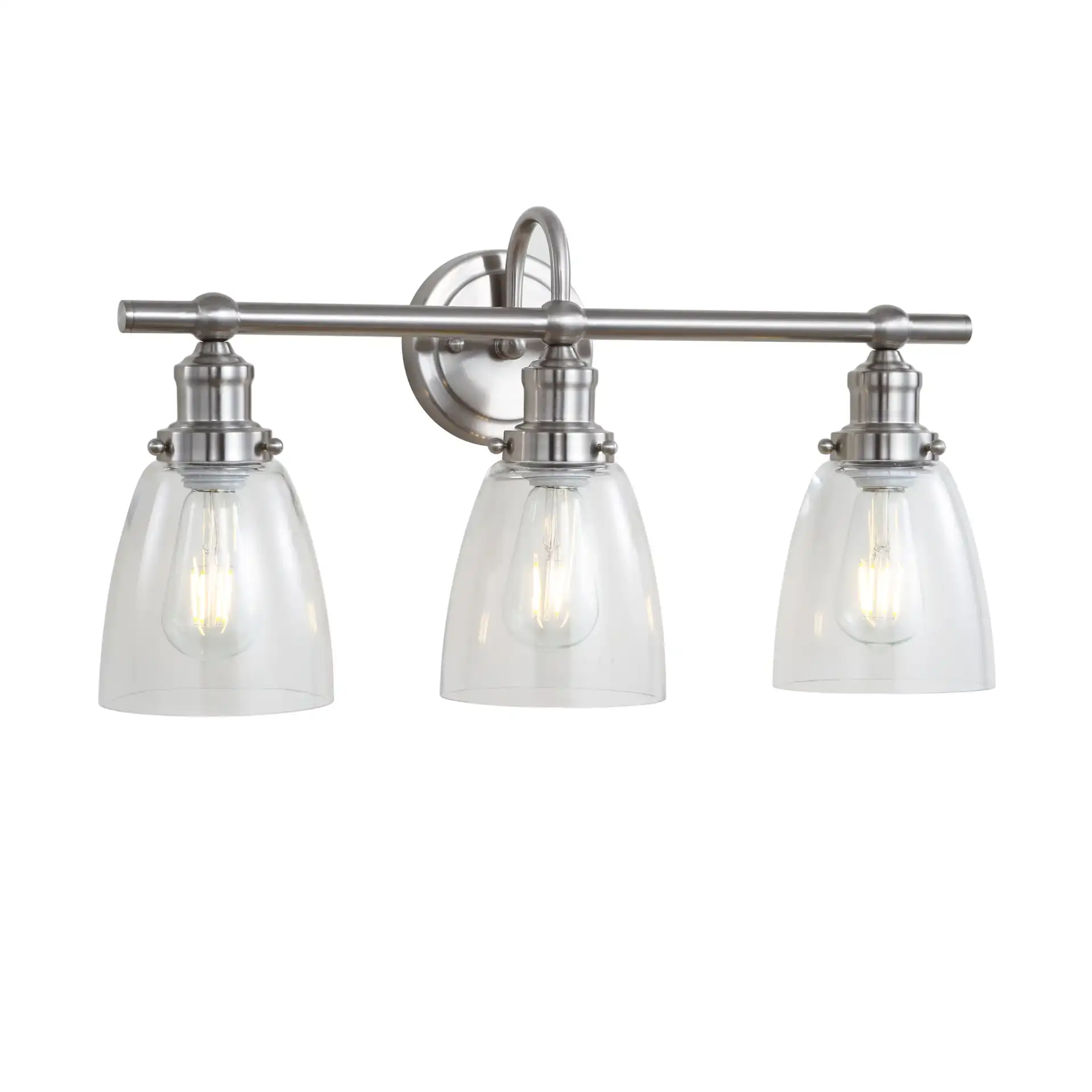 Dunes Three-Light Sconce in Natural Rattan