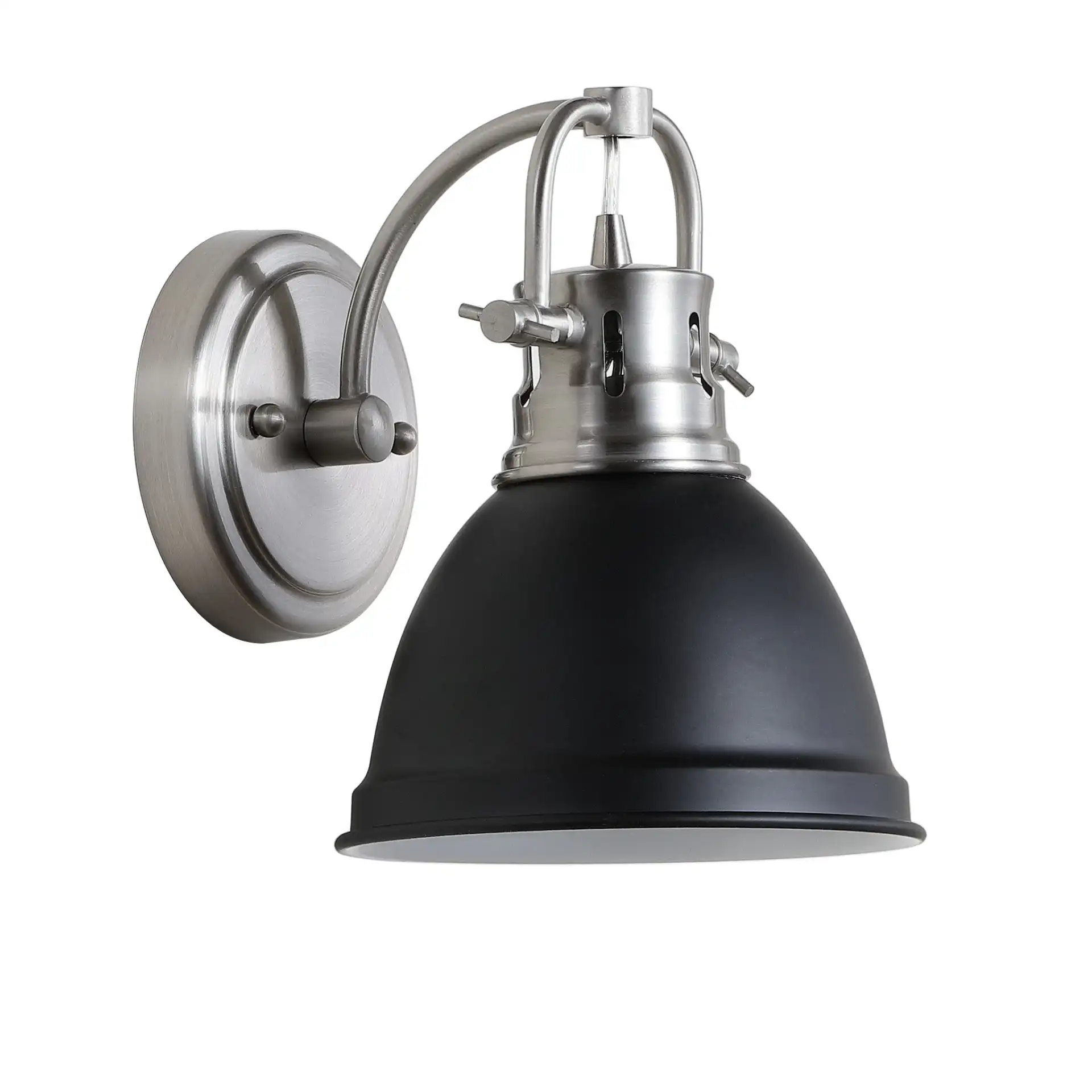 Lawson Sconce in White, detail view
