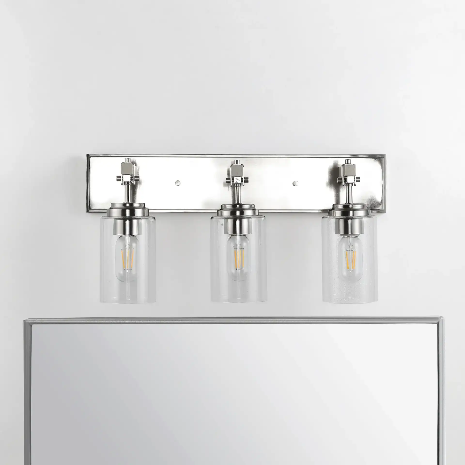 Warley Wall Sconce in Bronze in a styled room