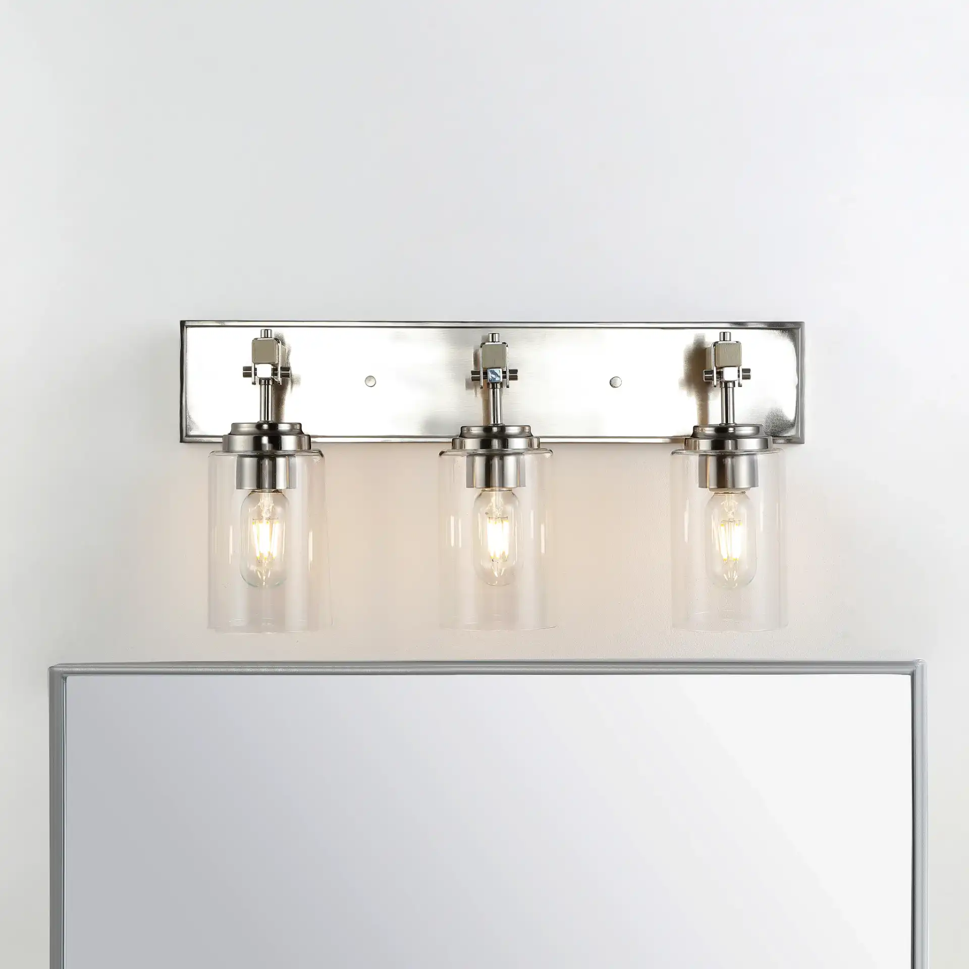 Warley Wall Sconce in Bronze in a styled room