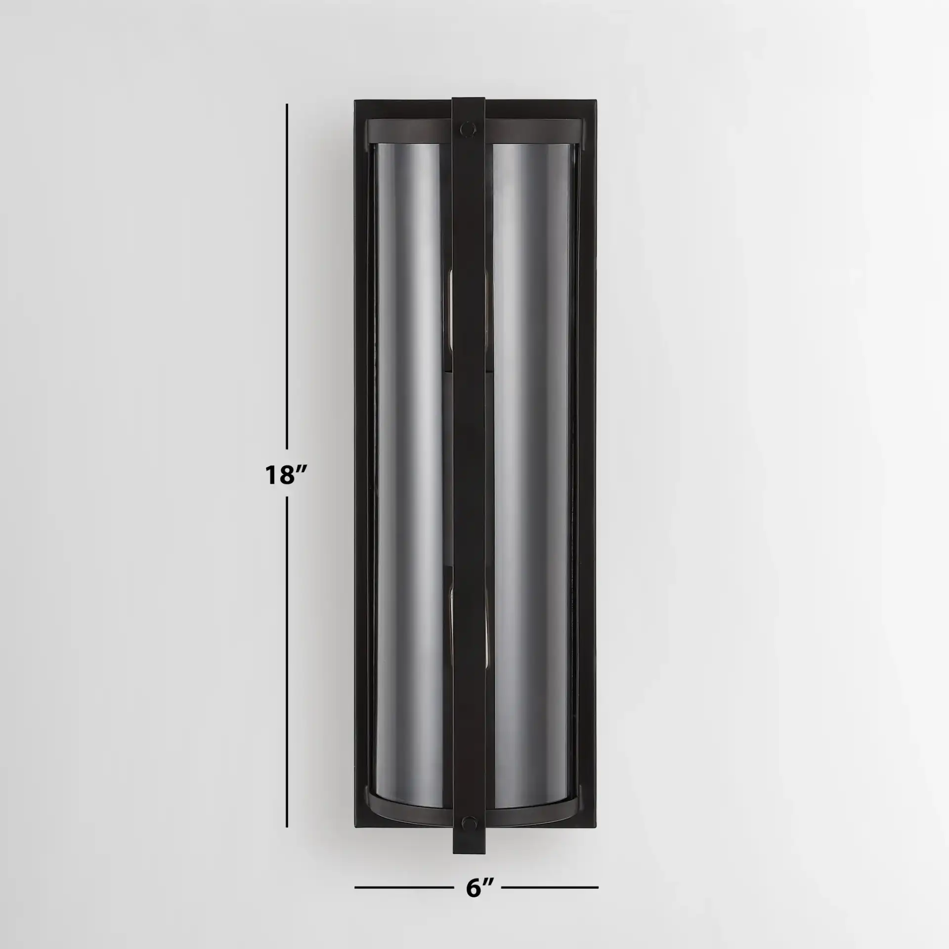 Senla Two-Light Wall Sconce (Set of 2) in Bronze, detail view