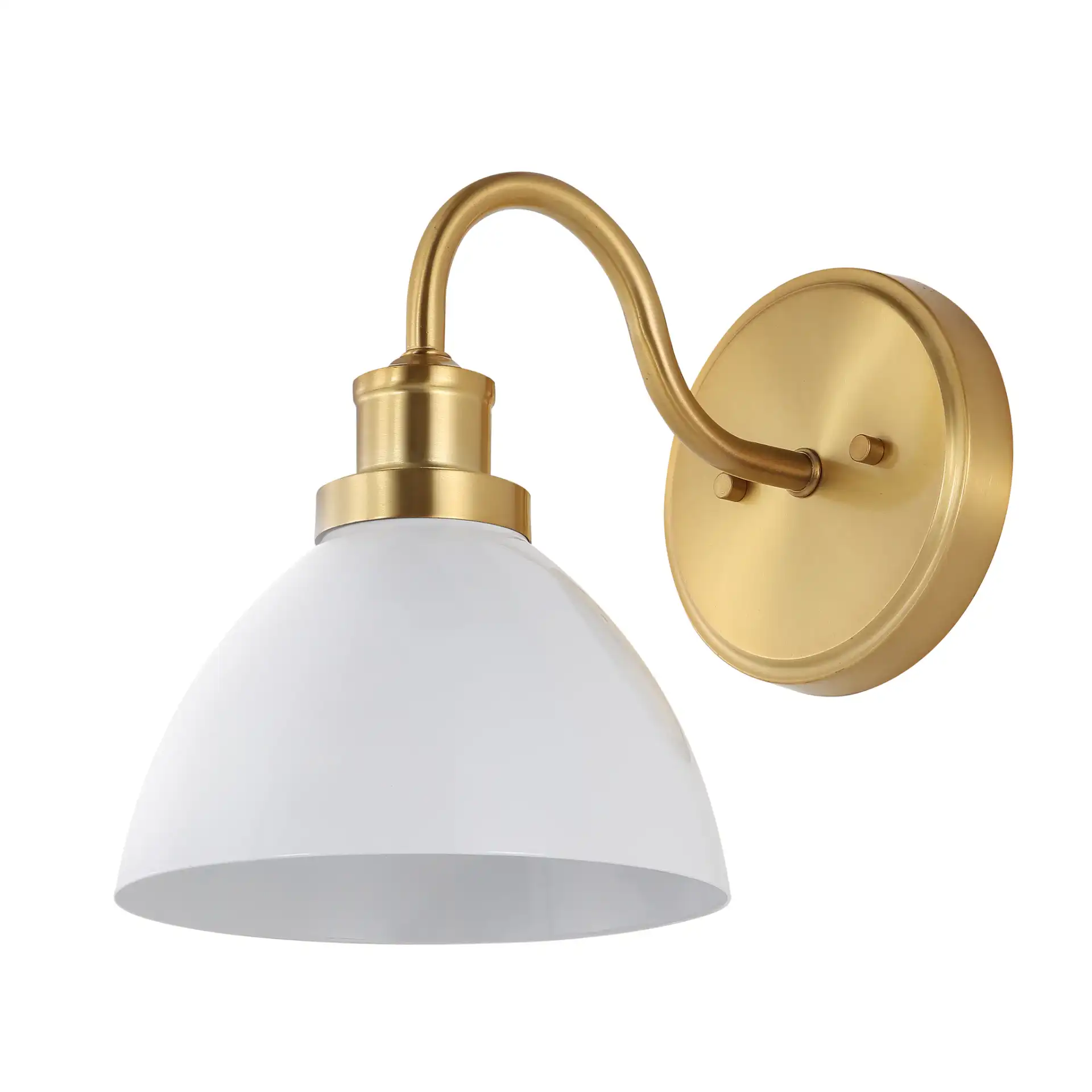 Genetta Wall Sconce in Gold, detail view