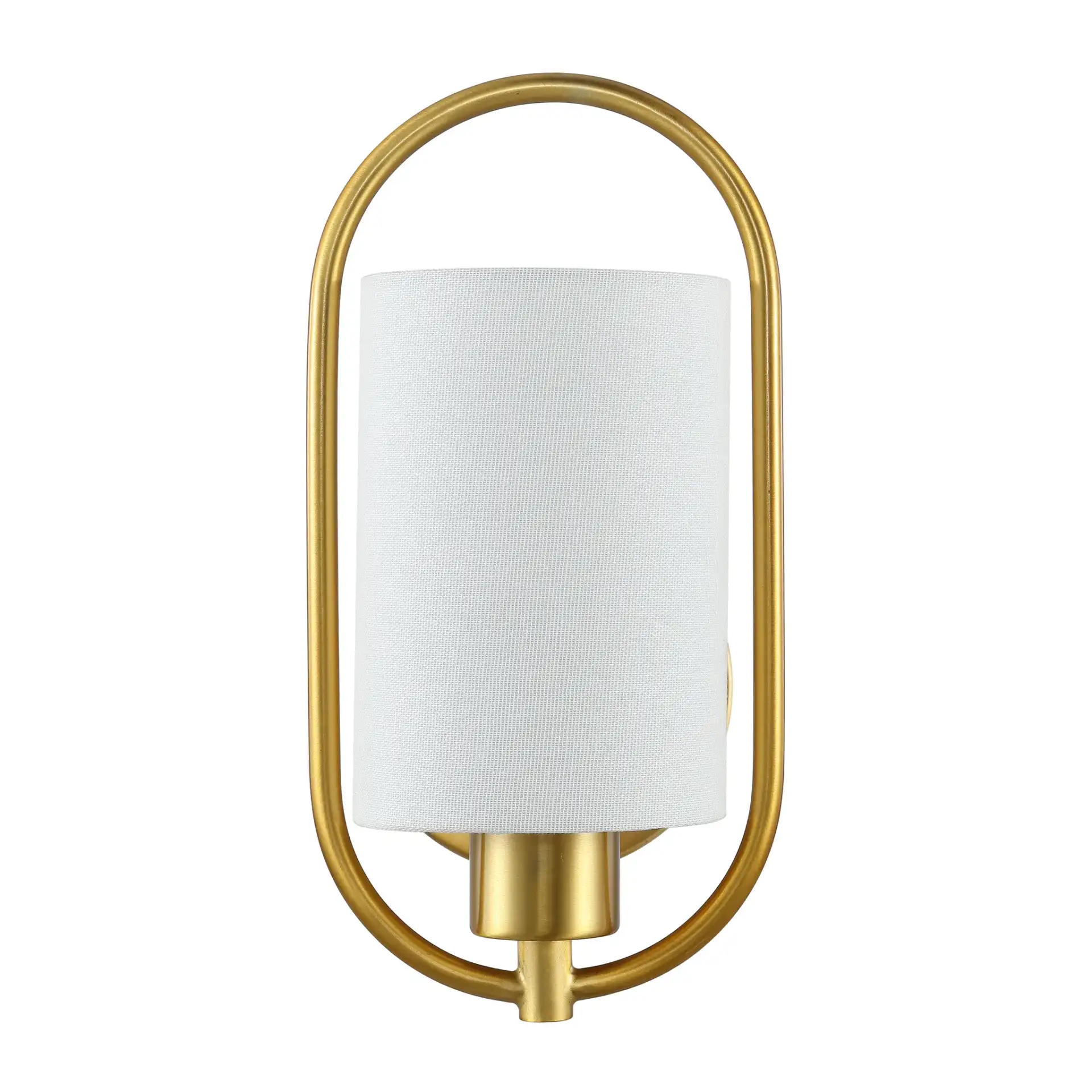 Haldea Wall Sconce in Brass, detail view