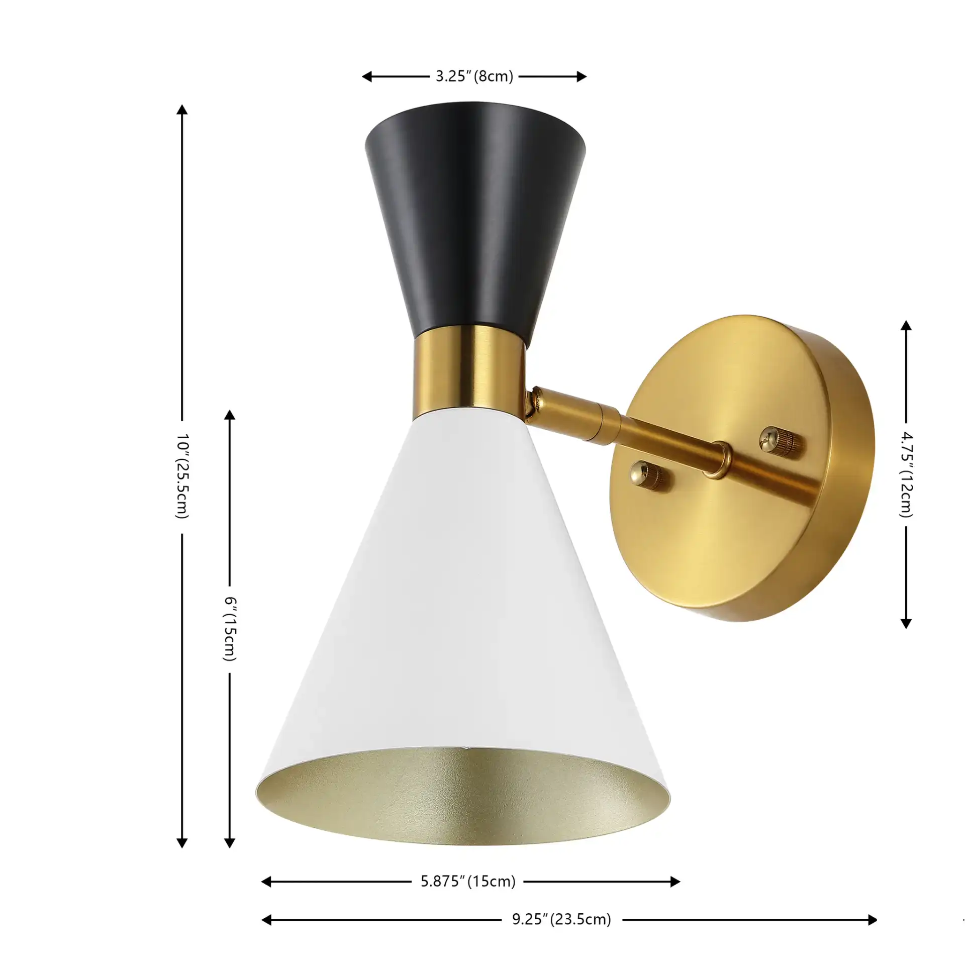 Anoya Wall Sconce (Set Of 2) in Multicolor, detail view