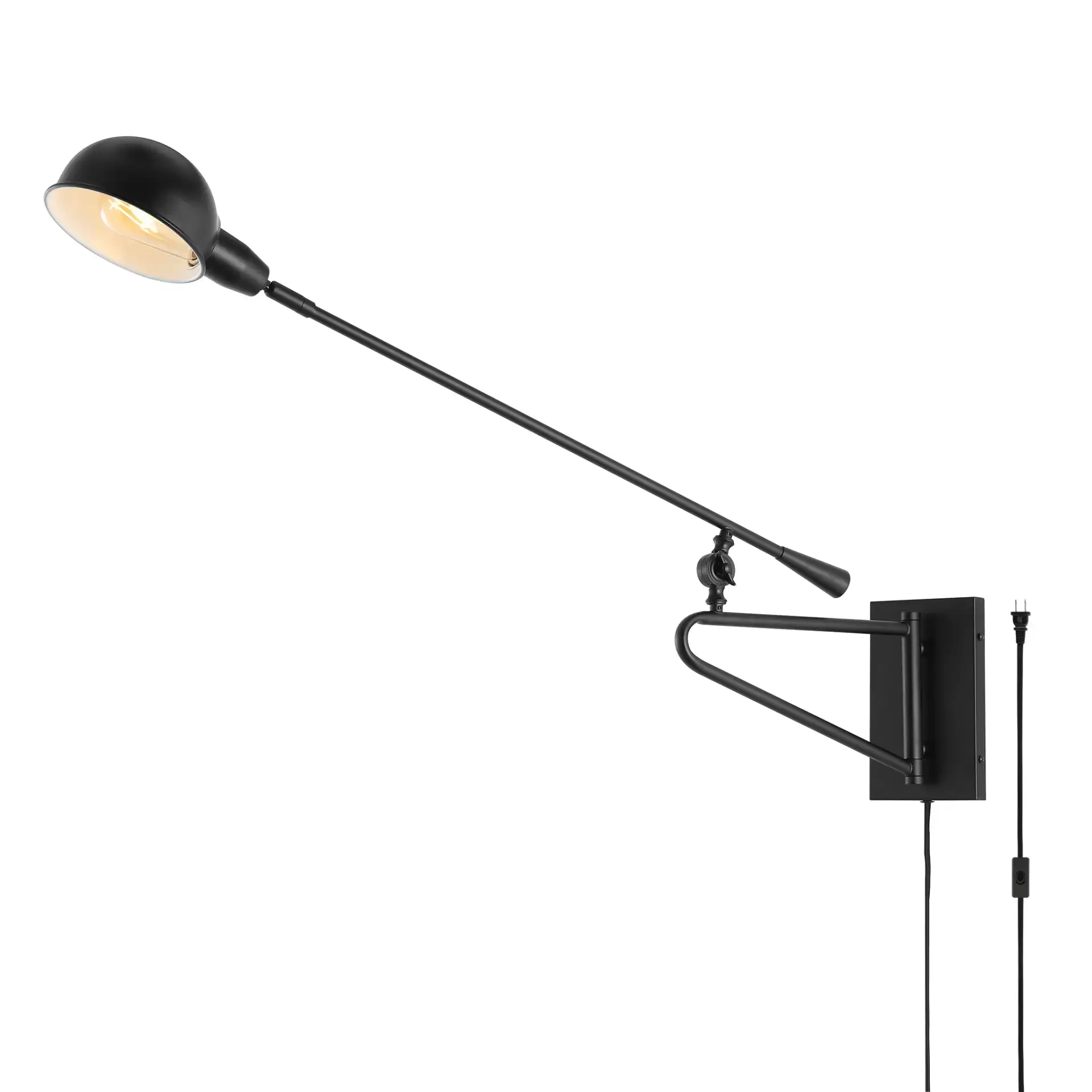 Moxley Wall Sconce in Black