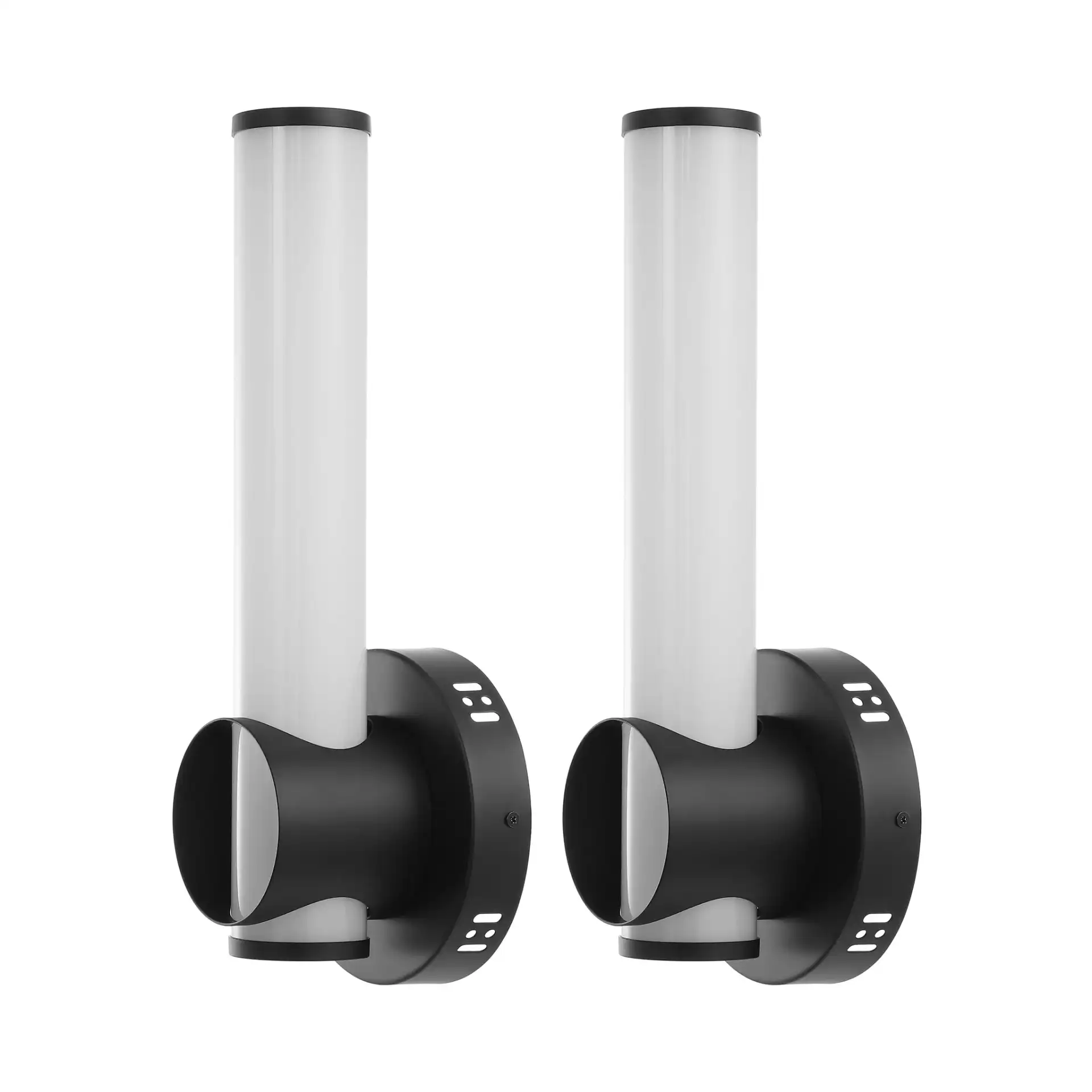 Toia Led Wall Sconce (Set Of 2) in Black, detail view