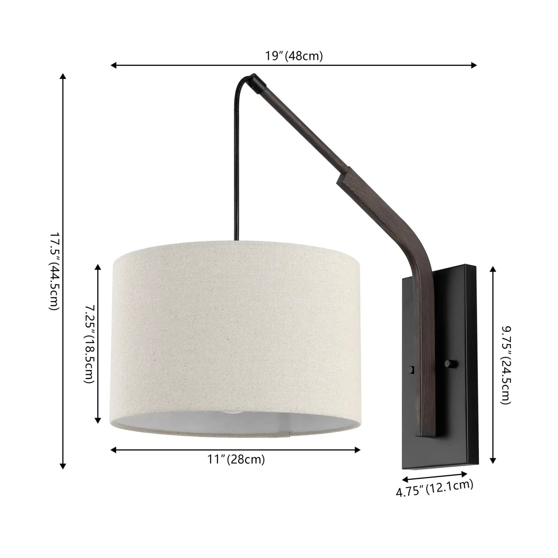 Noldita Wall Sconce (Set Of 2) in Multicolor, detail view