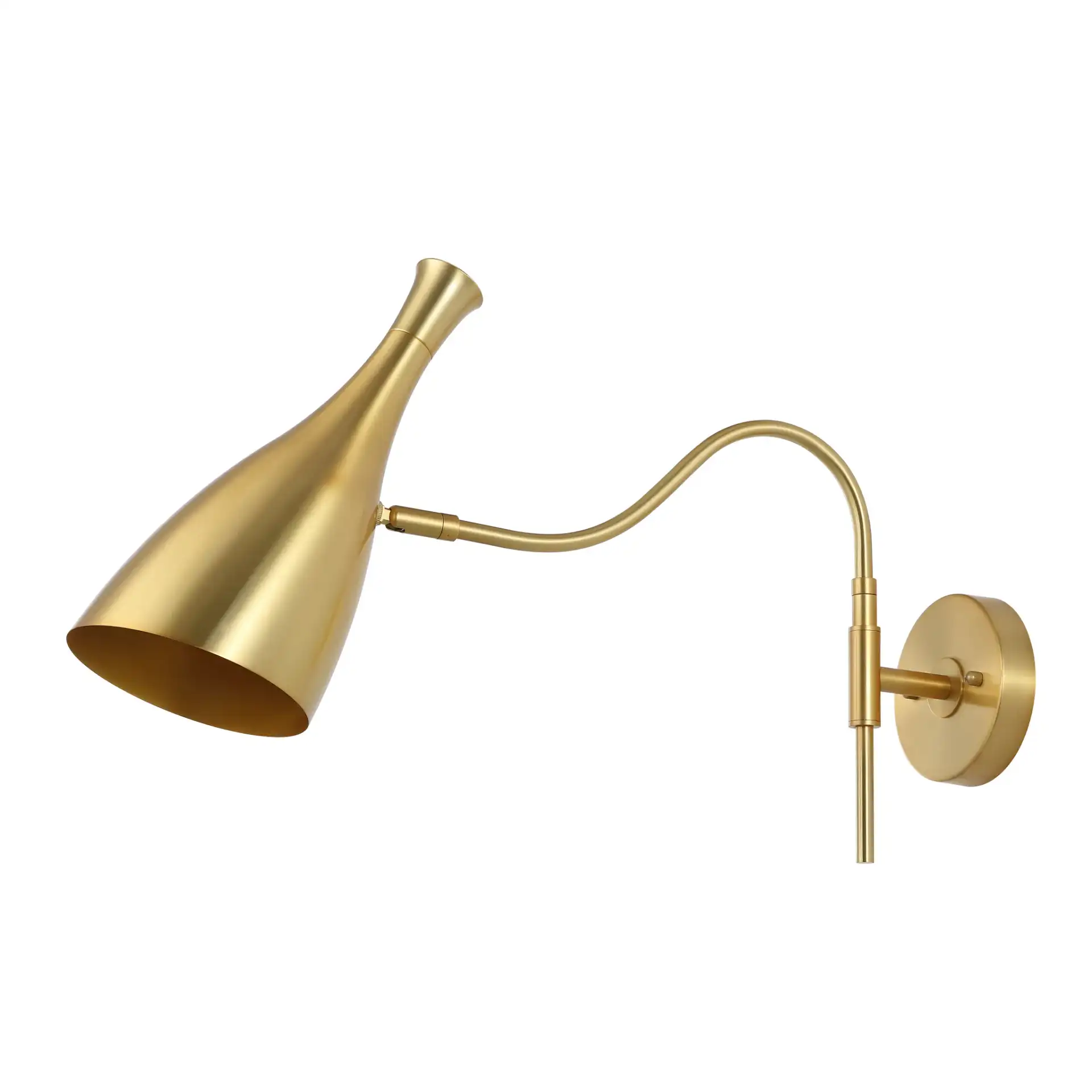 Harlona Wall Sconce (Set of 2) in Brass, detail view