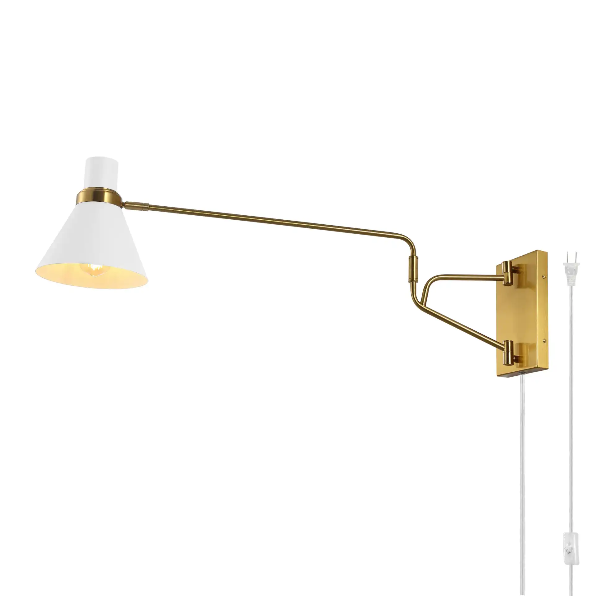 Brass / White