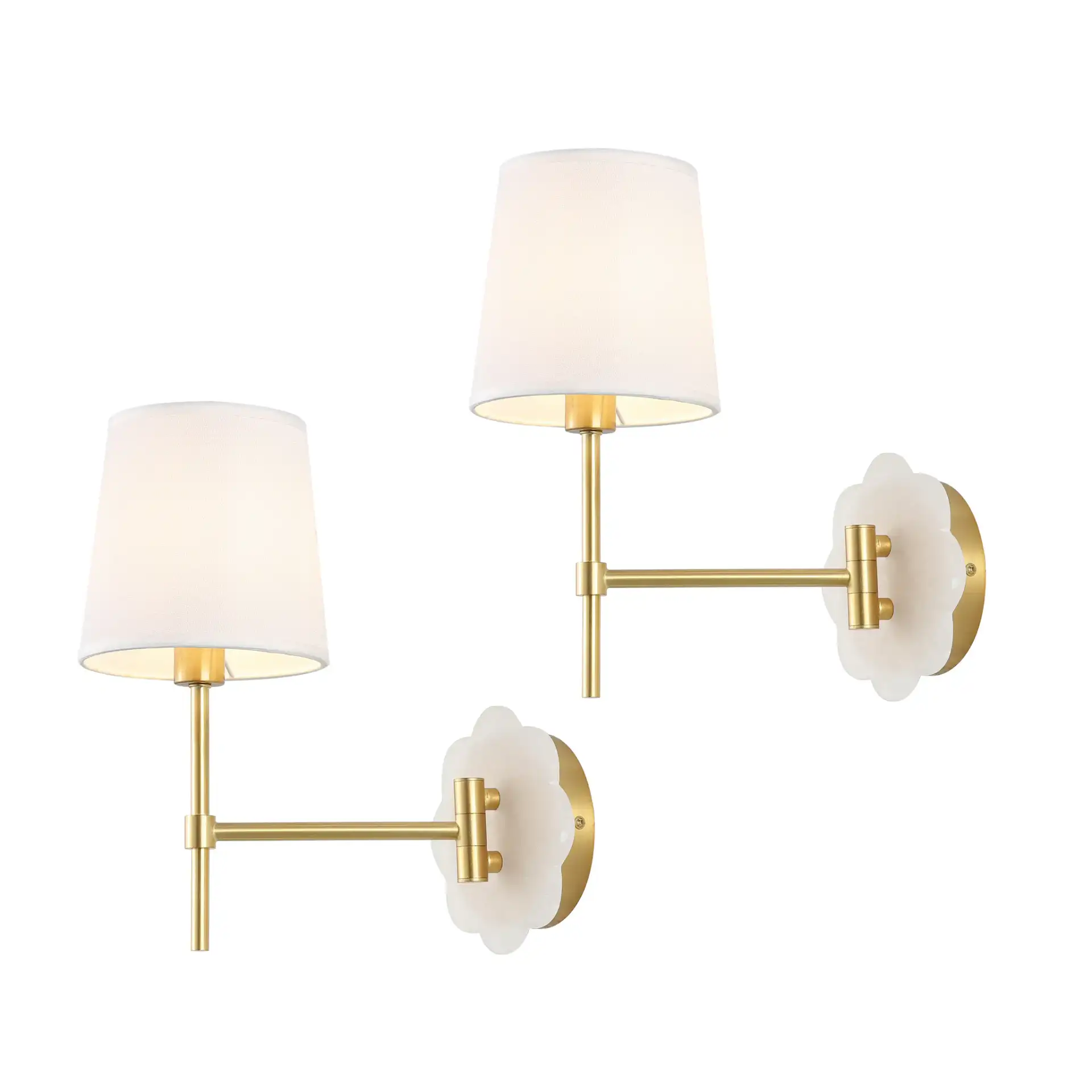 Brass / White