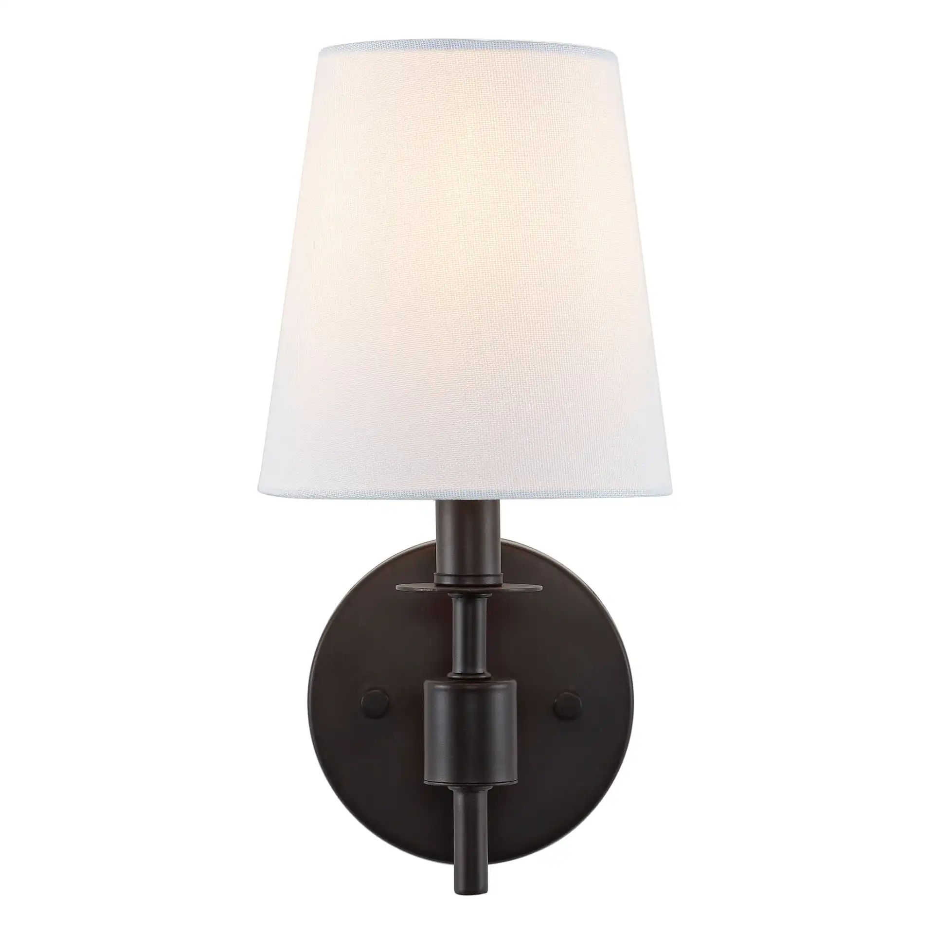 Dalany 7-Inch Wall Sconce (Set Of 2) in Black