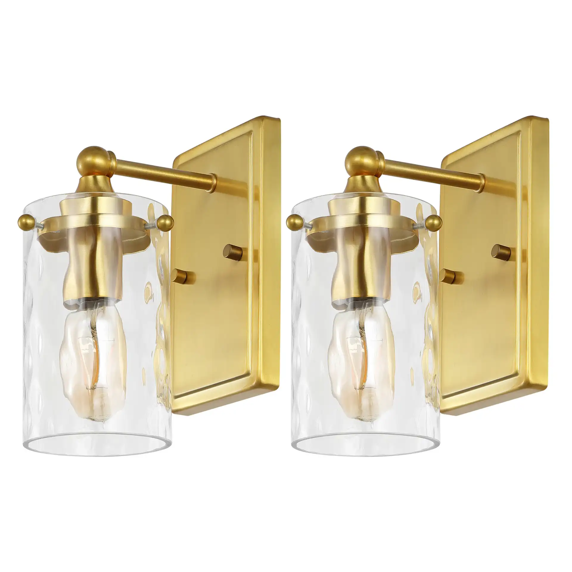 Jobie Wall Sconce (Set Of 2) in Black, detail view