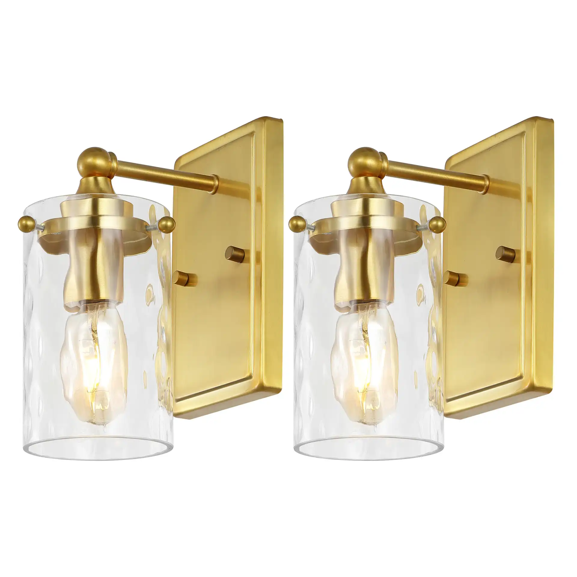Jobie Wall Sconce (Set Of 2) in Black