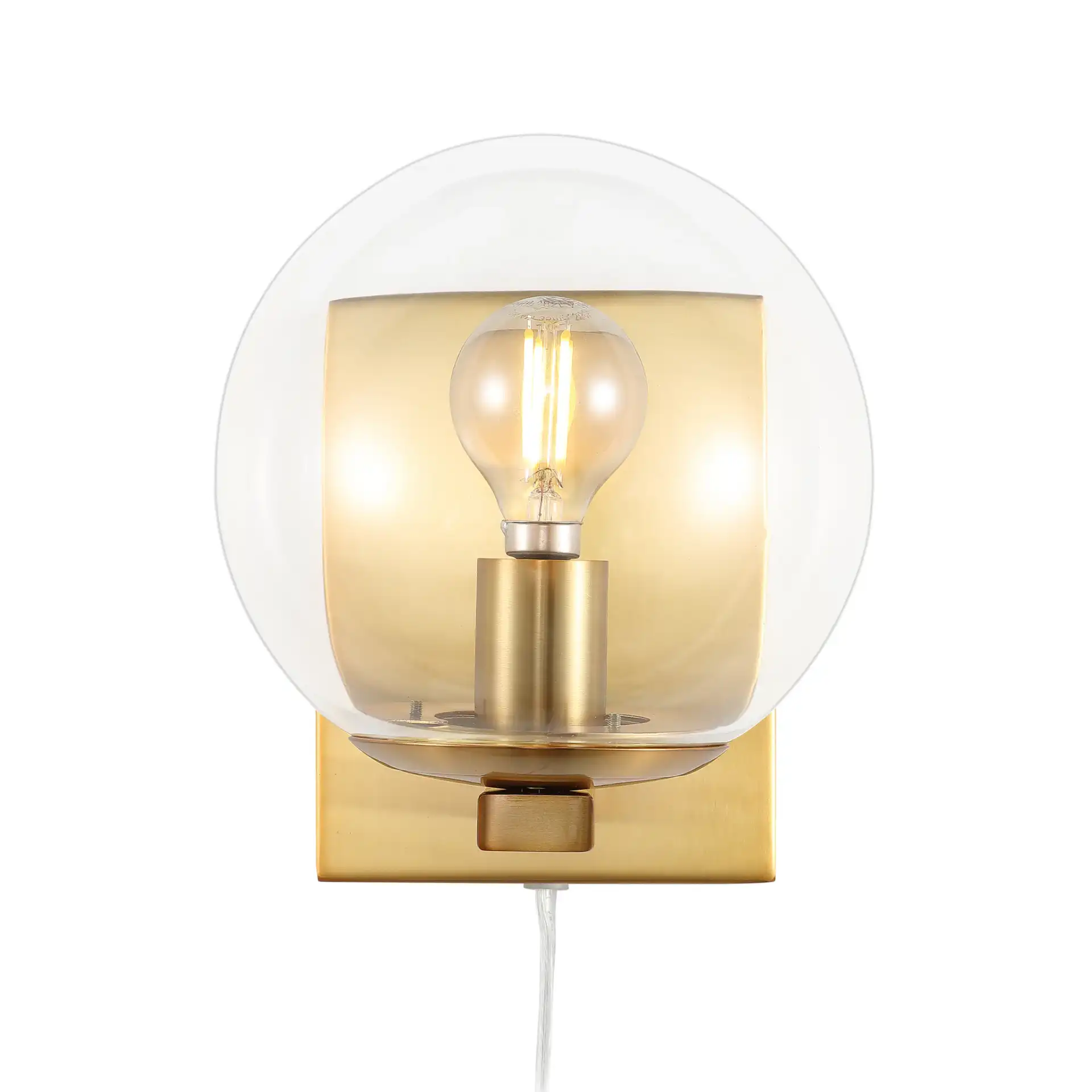 Jurosa Wall Sconce (Set Of 2) in Brass