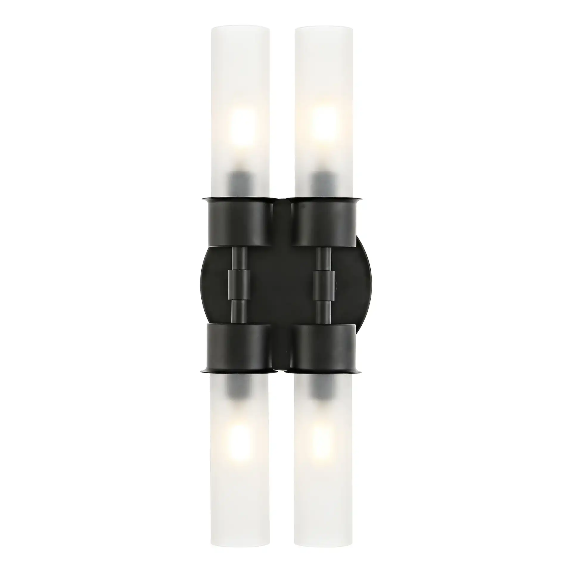 Joli Four-Light Wall Sconce in Black