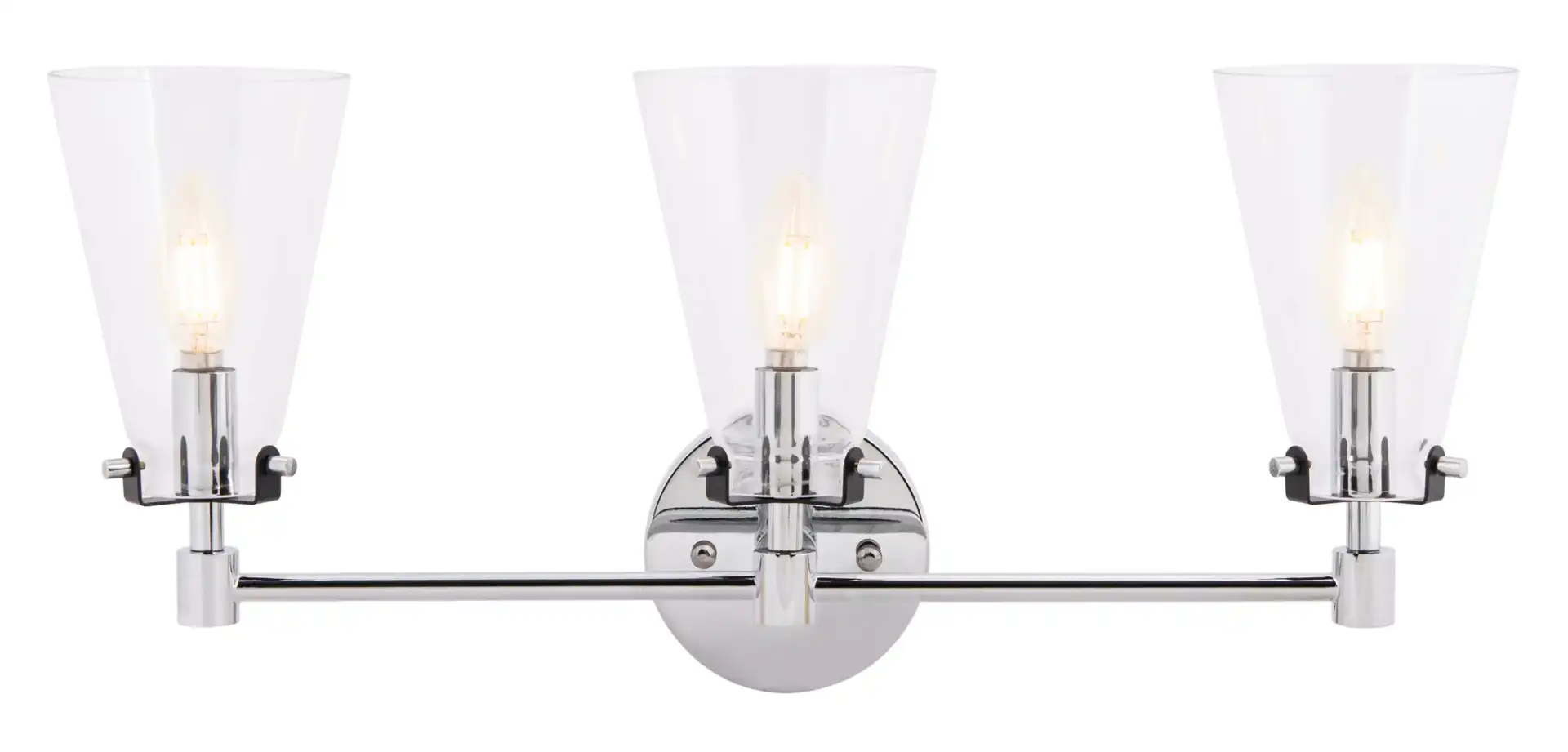 Lonsen Vanity Sconce in Chrome