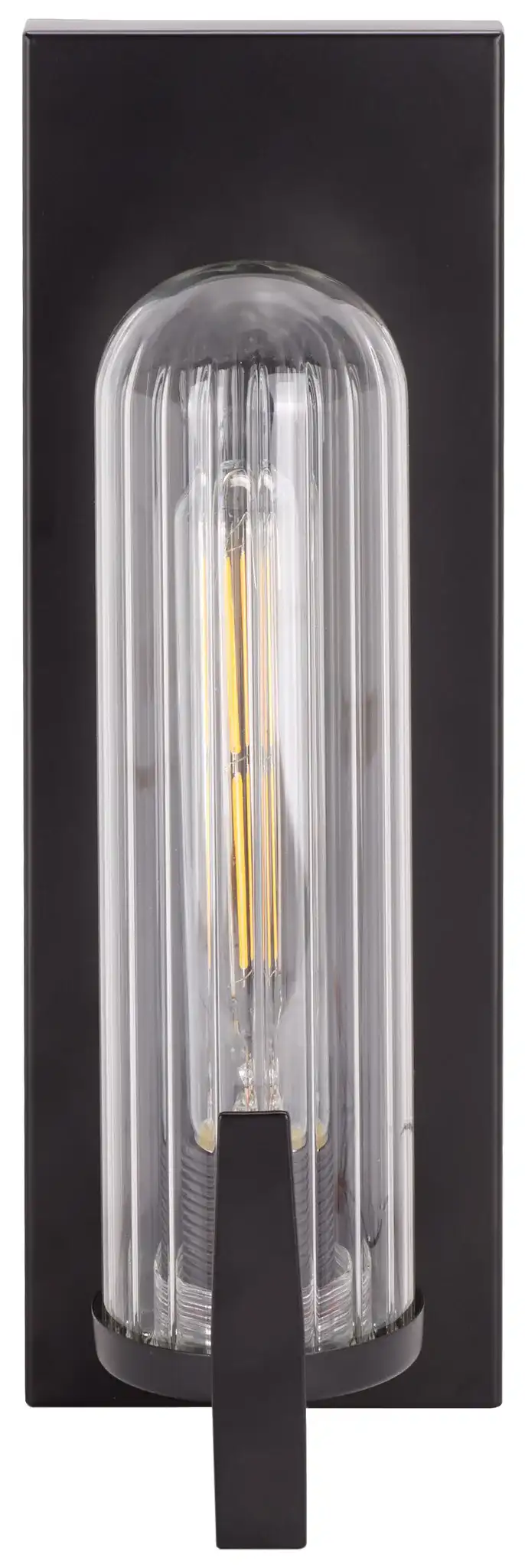 Nicola Wall Sconce (Set of 2) in Black, detail view
