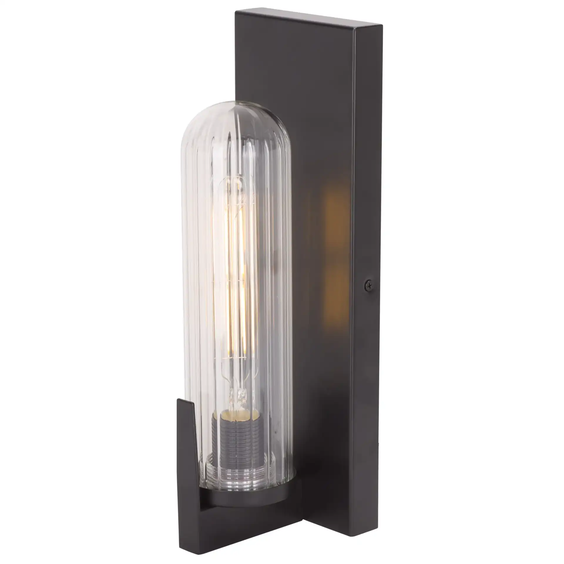 Nicola Wall Sconce (Set of 2) in Black, detail view