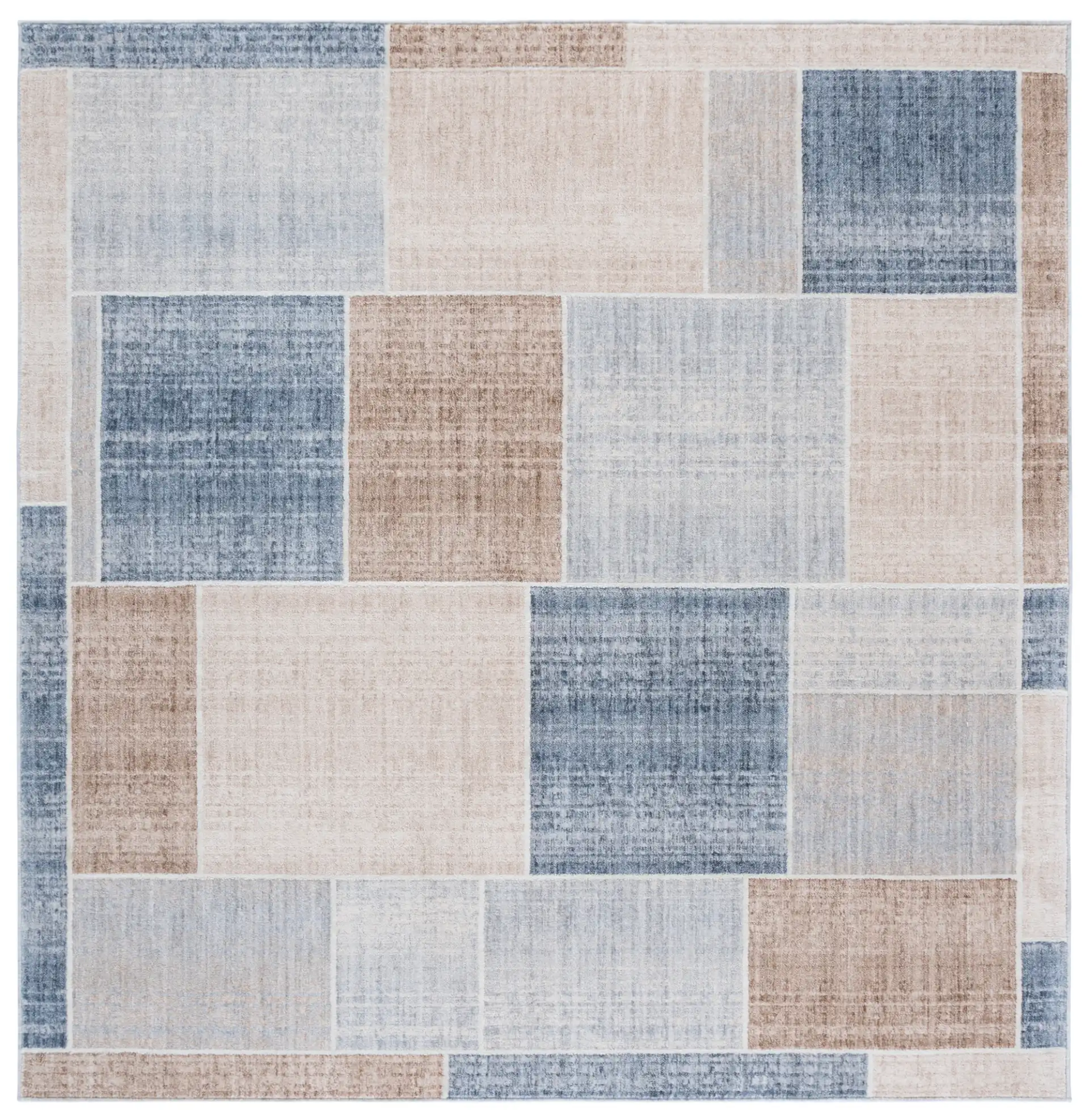 Beige / Blue Brown