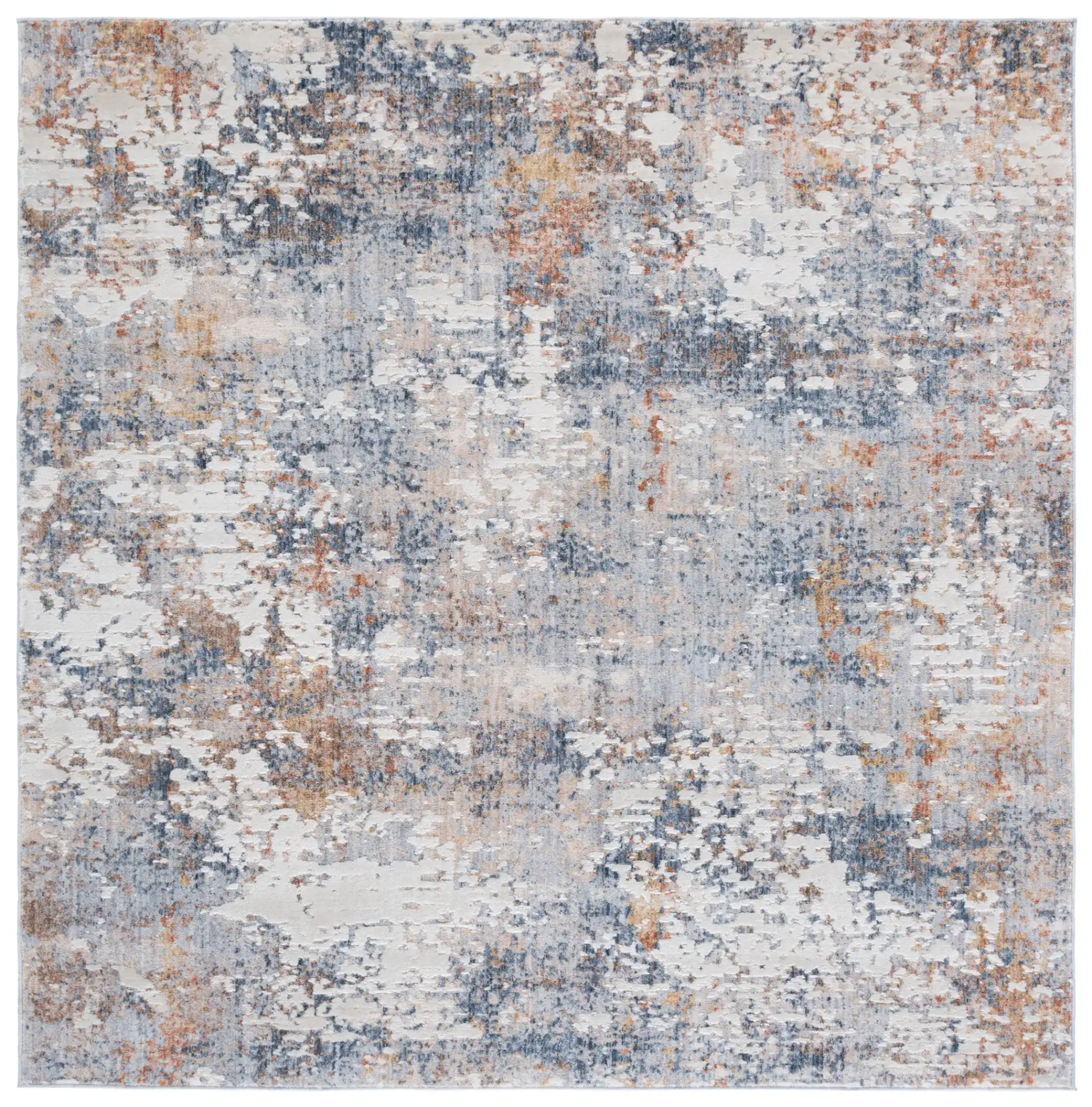 Blue / Ivory Rust
