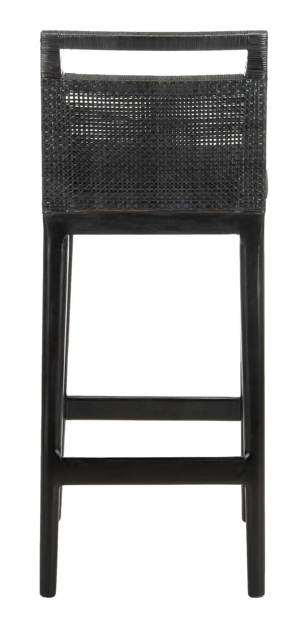 Darin Barstool in Dark Brown / Black, detail view