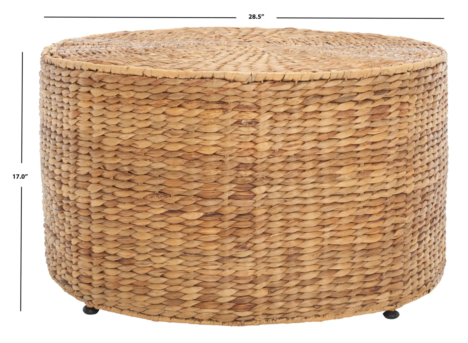 Jesse Coffee Table in Natural, detail view