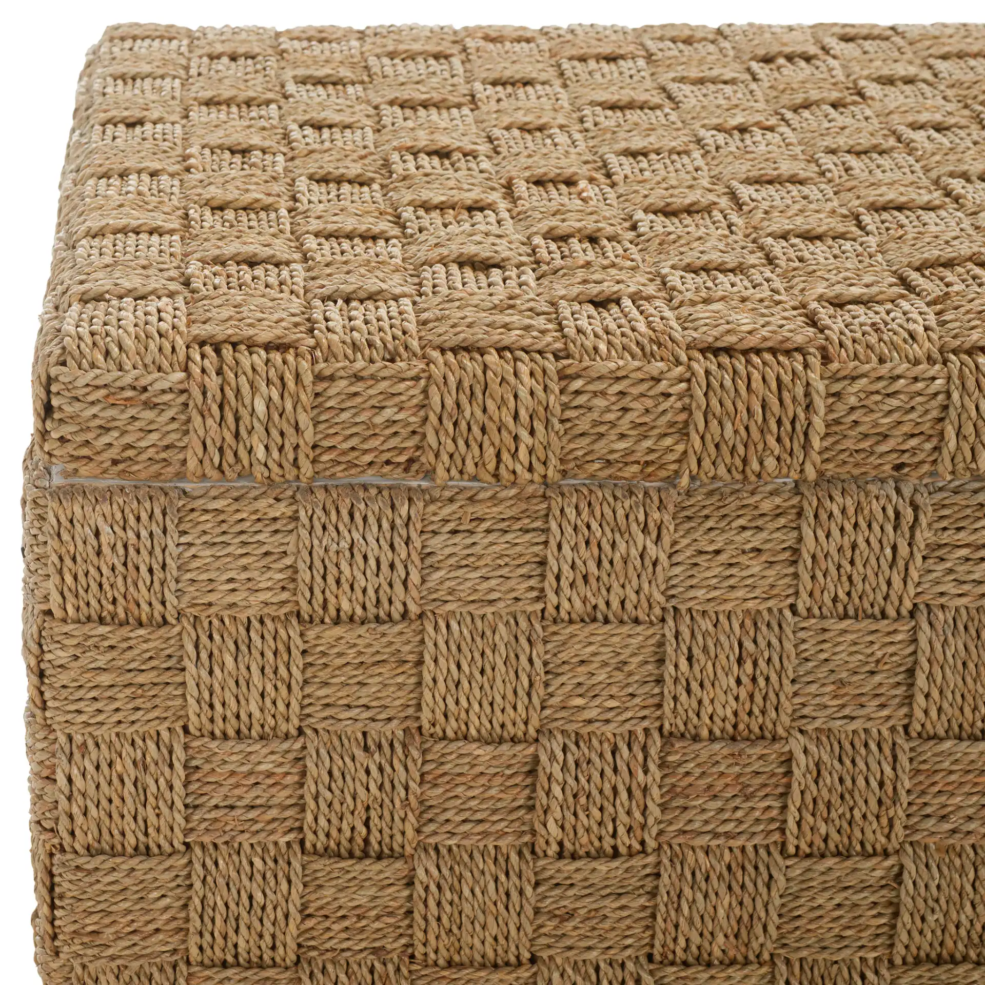 Ashban Trunk in Natural in a styled room