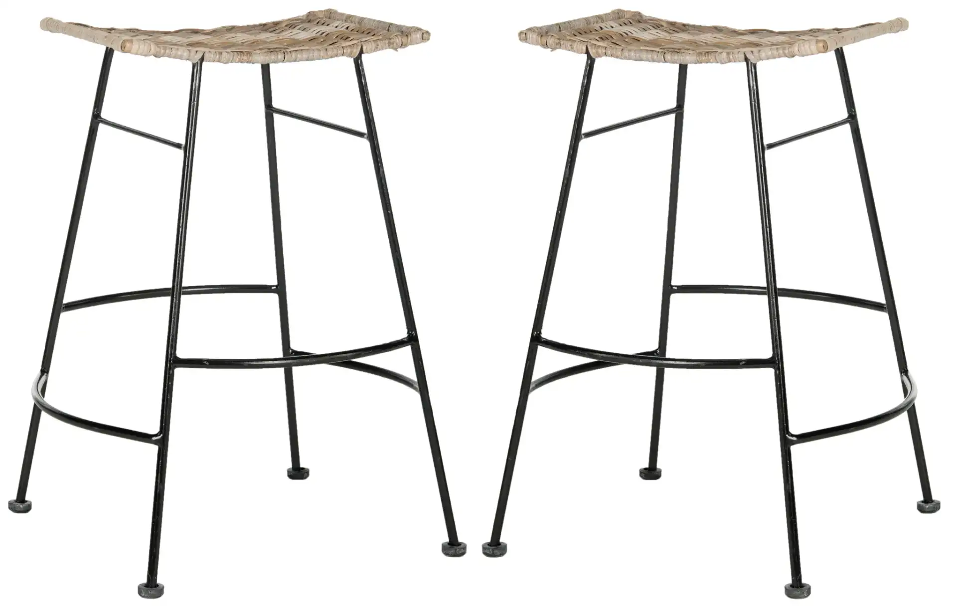 Atara Counterstool (Set Of 2) in Gray, detail view