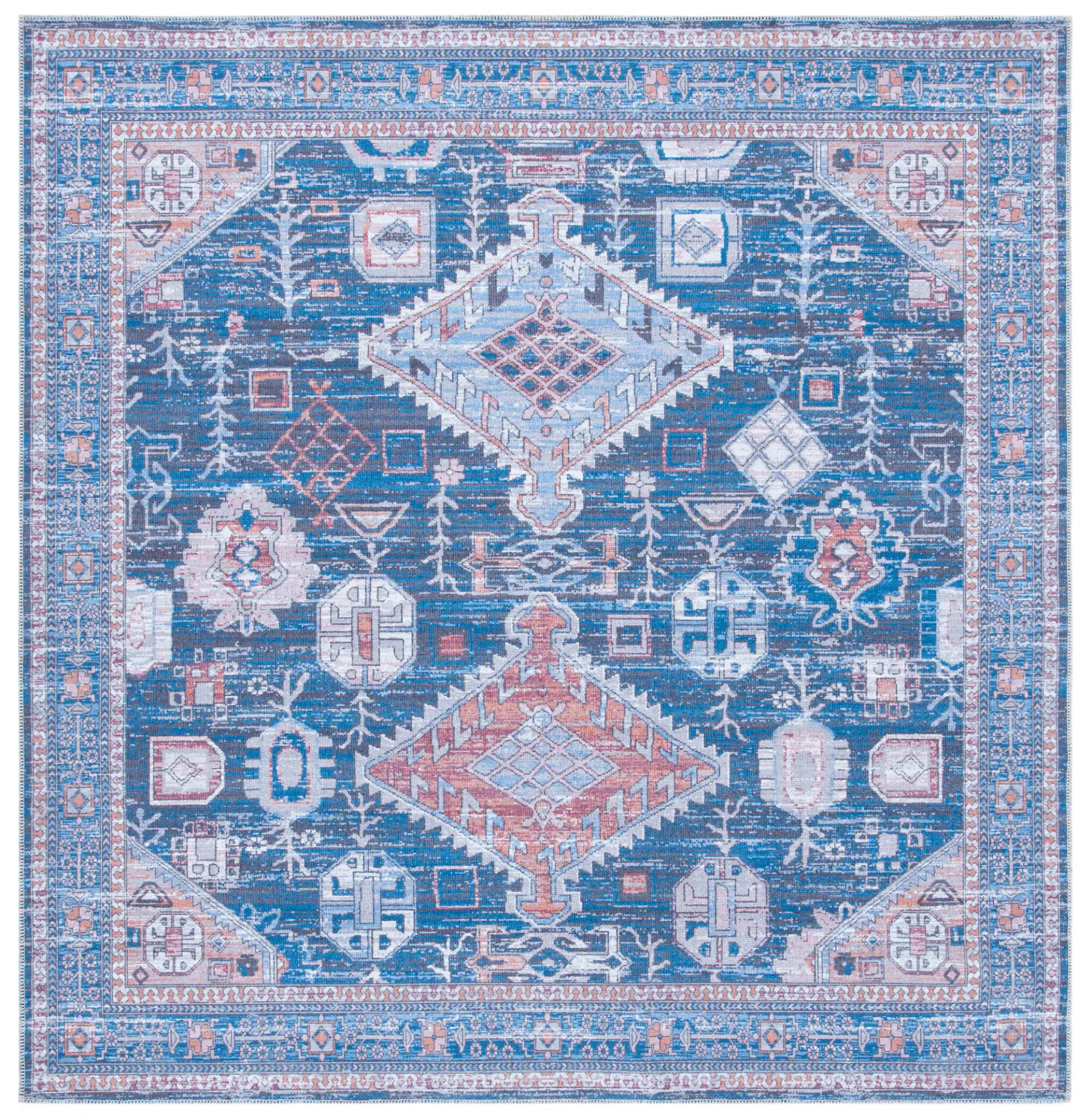 Blue / Ivory
