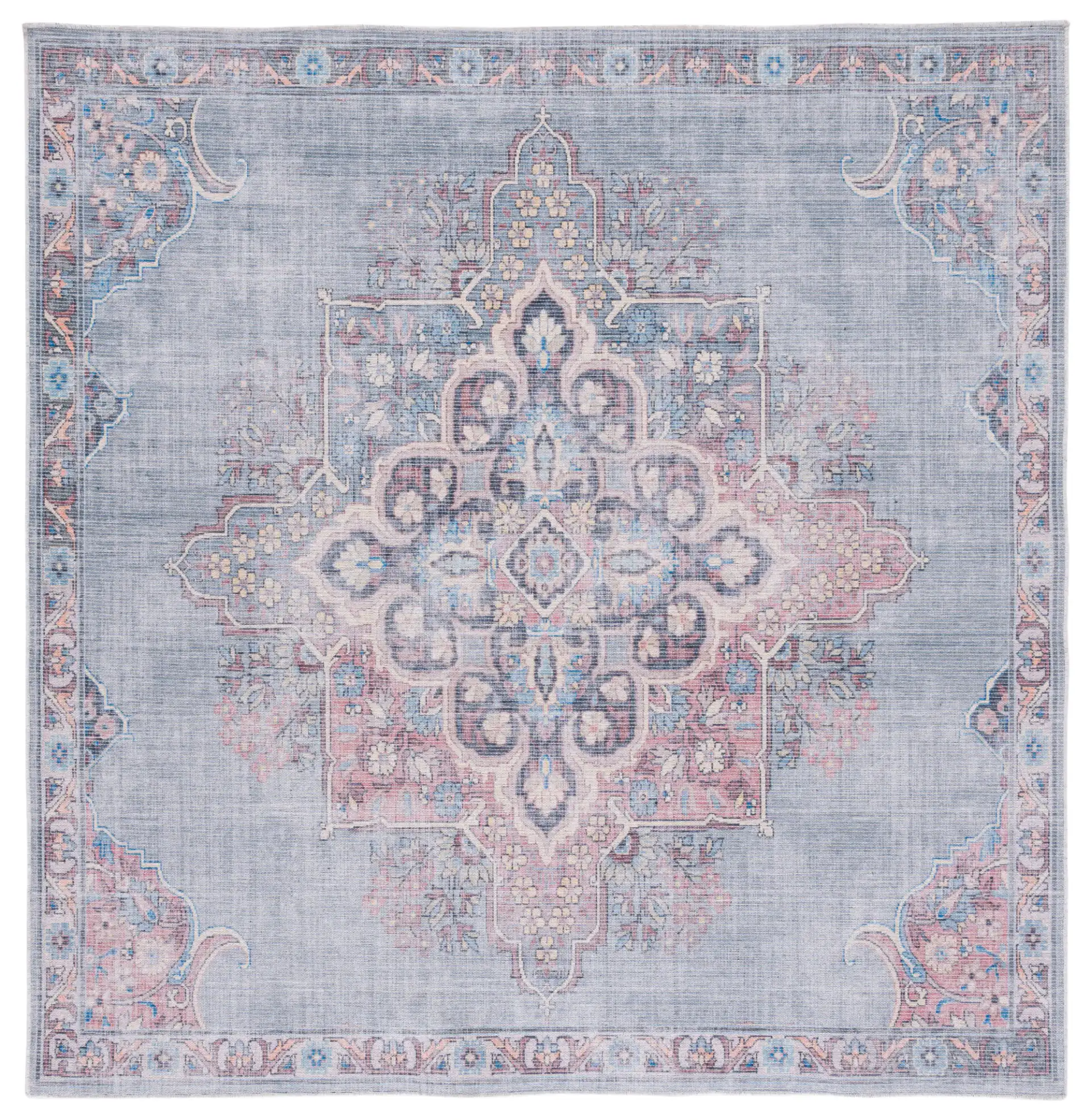 Ivory / Blue
